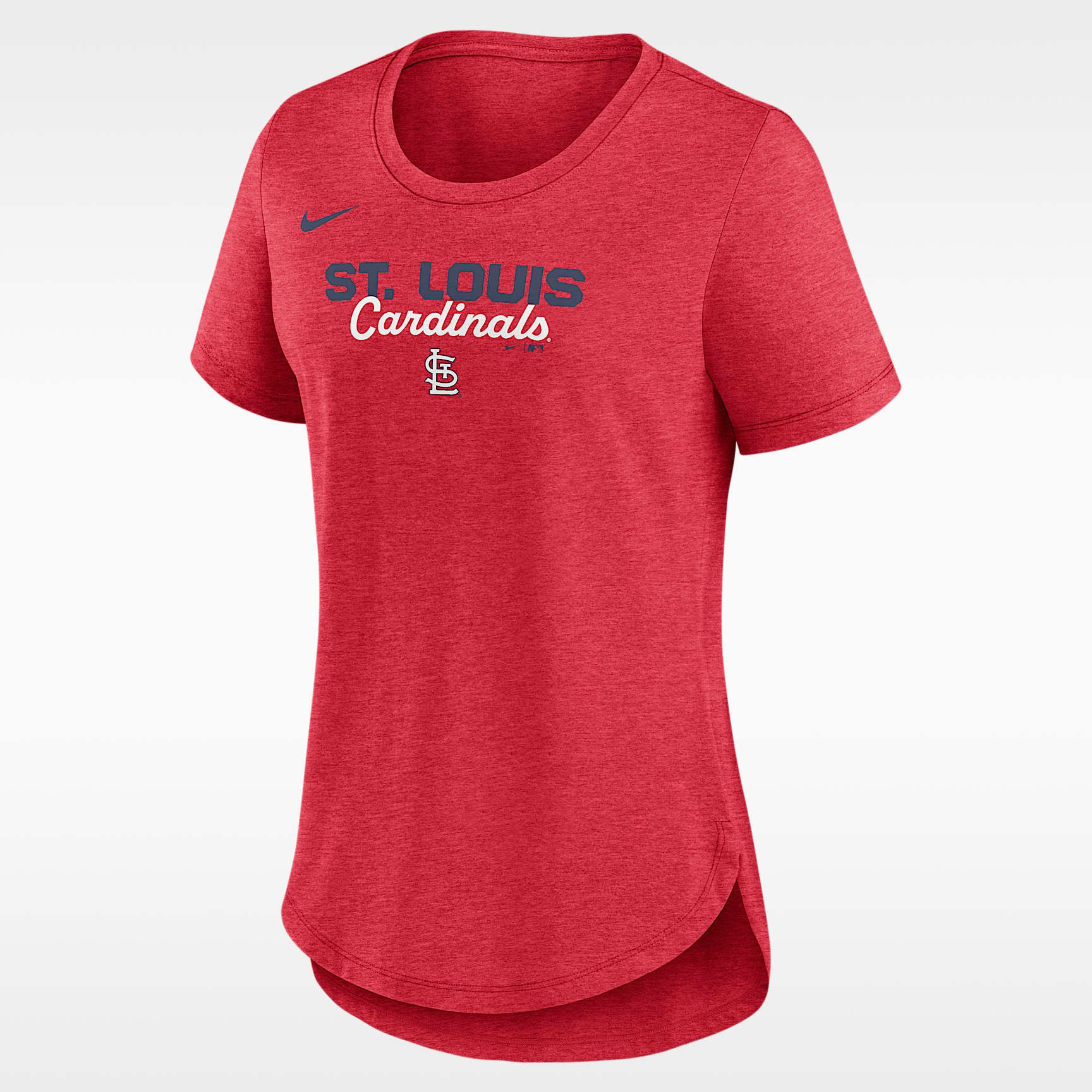 St. Louis Cardinals Arched Team Name Women's Nike MLB T-Shirt