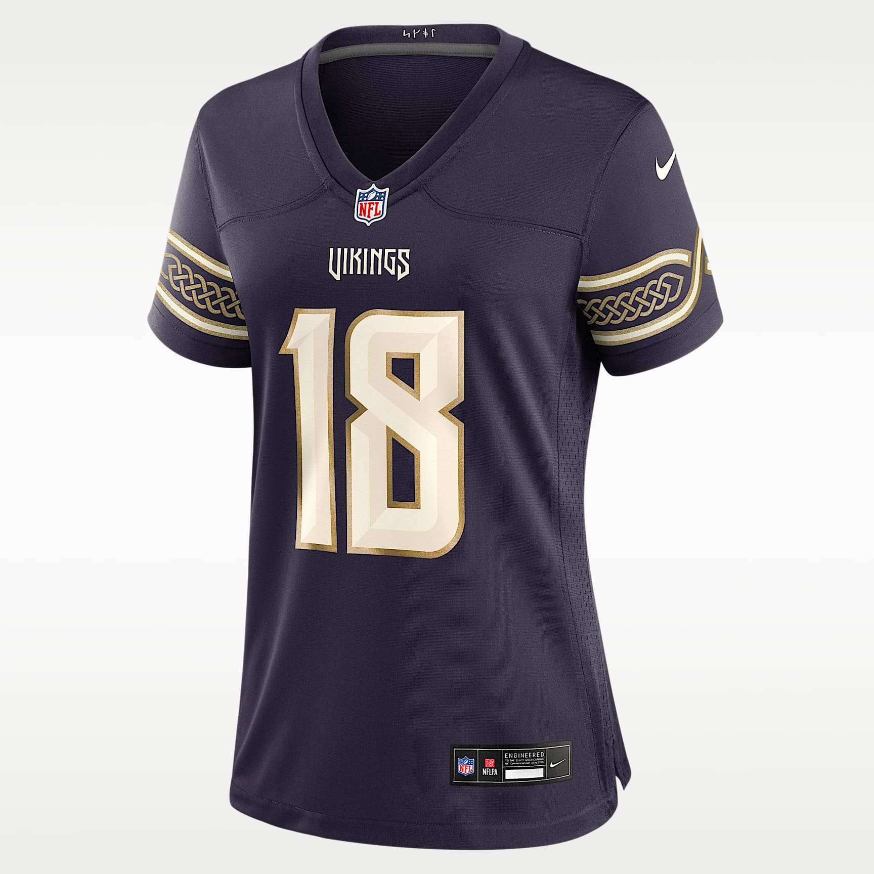 Justin Jefferson Minnesota Vikings Rivalries Collection Women's Nike NFL Game Jersey