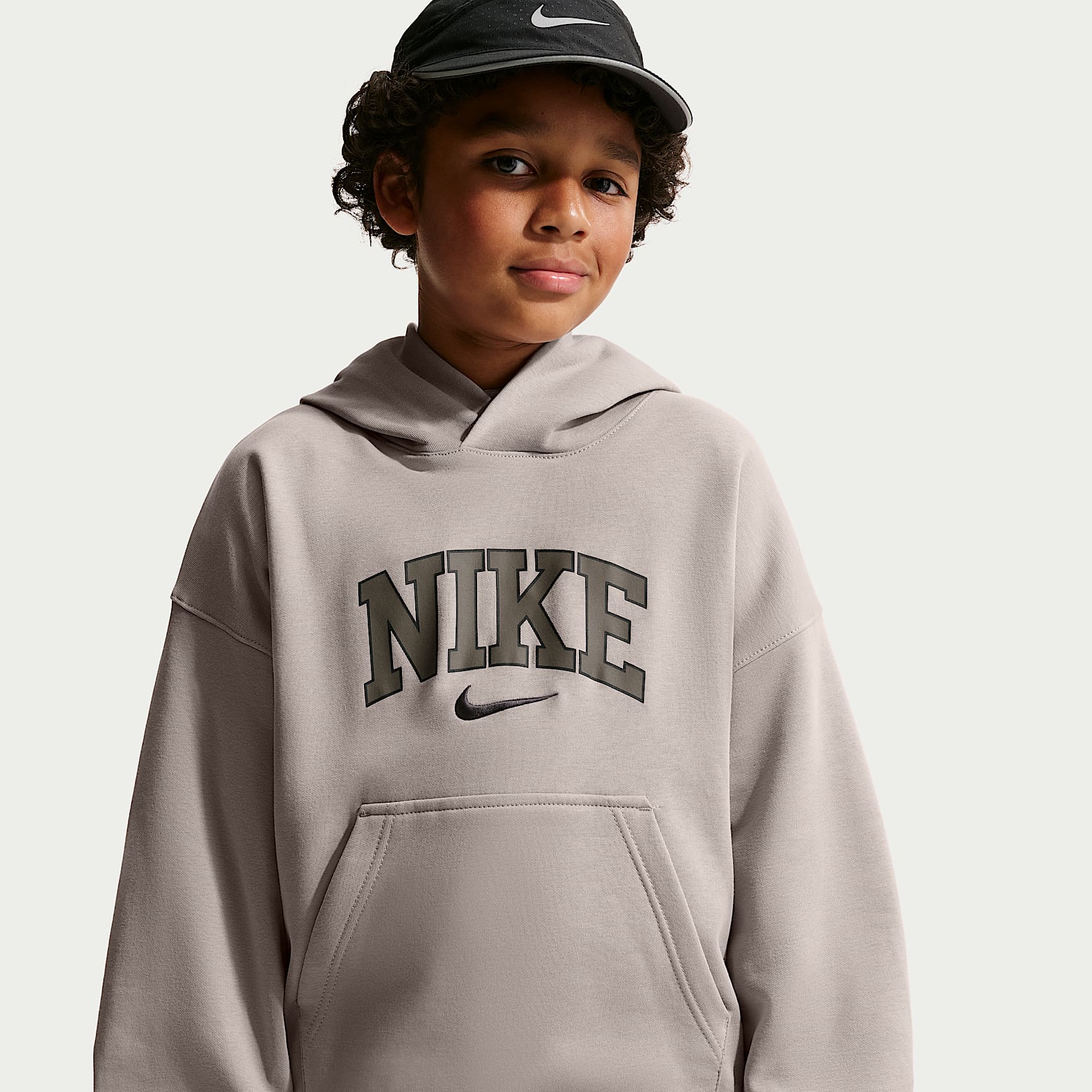 Sweat à capuche oversize Nike Sportswear Athletic pour ado (garçon)