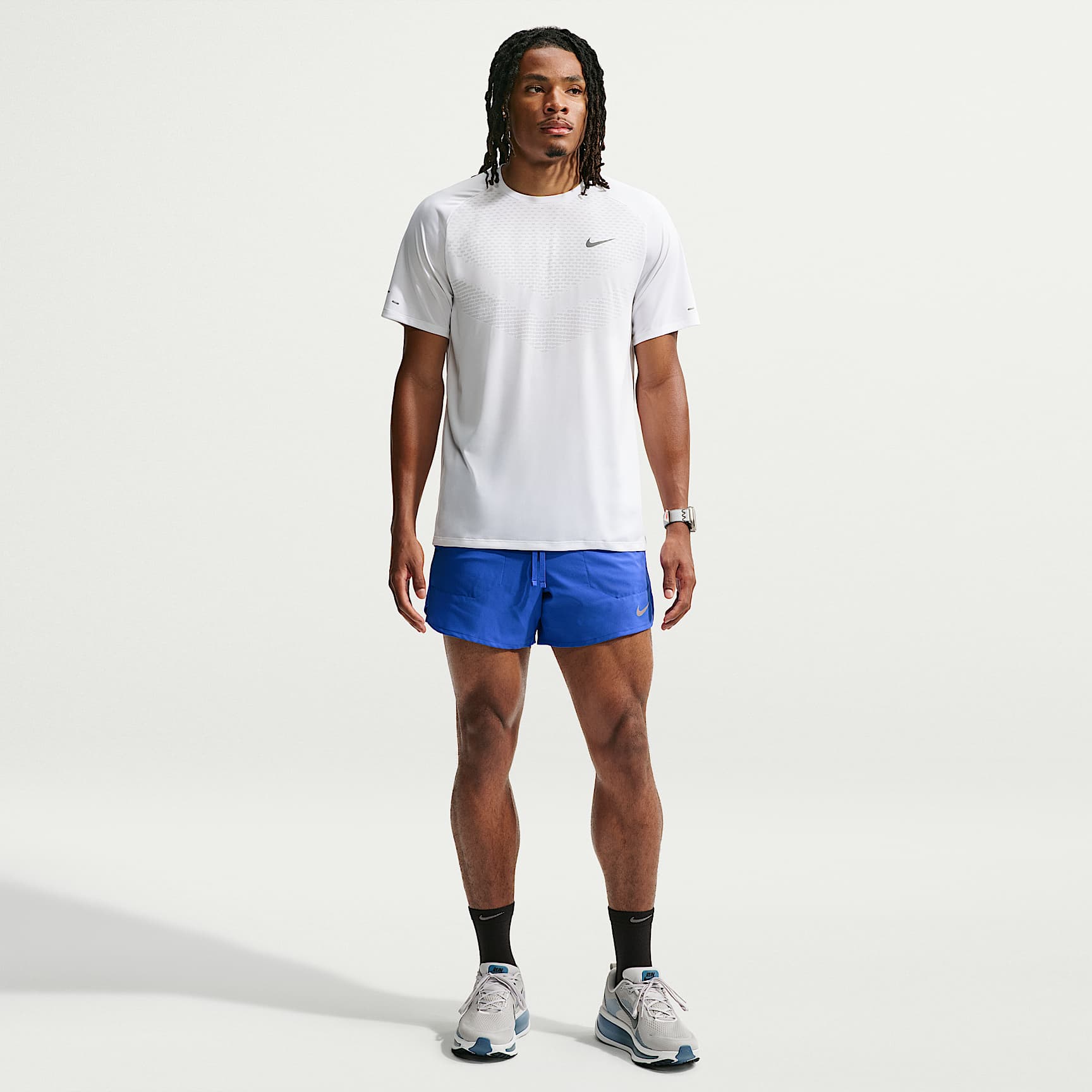 Short de running avec sous-short intégré Dri-FIT Nike Stride 13 cm pour homme