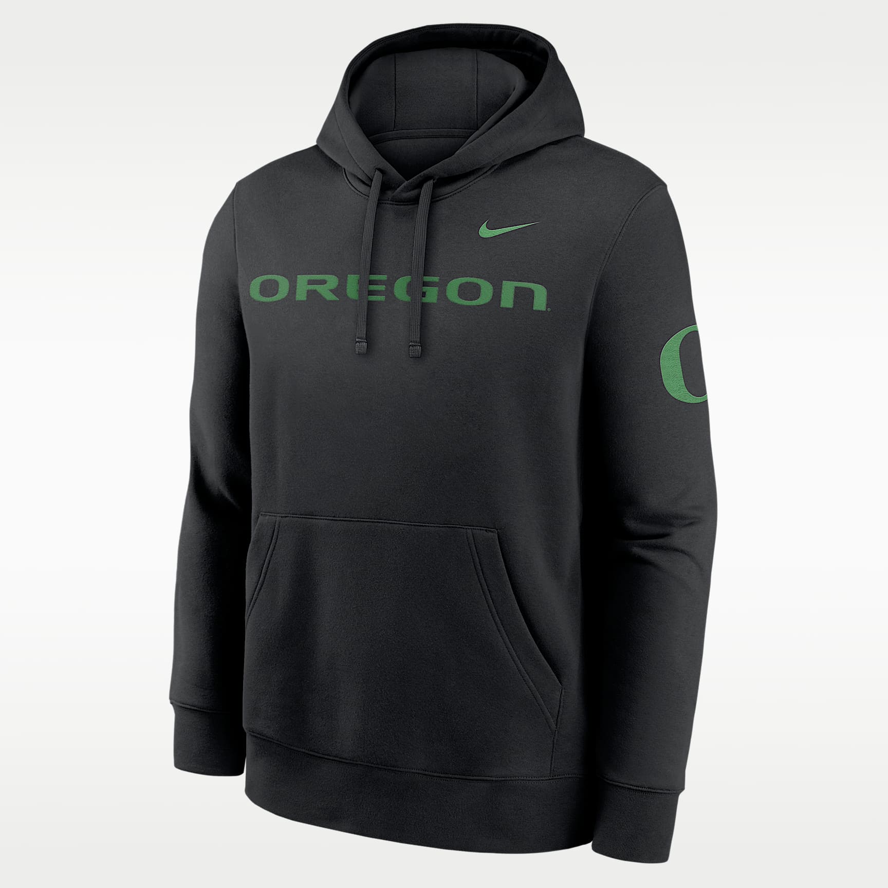 Sudadera con gorro sin cierre universitaria Nike para hombre Oregon Sideline Club