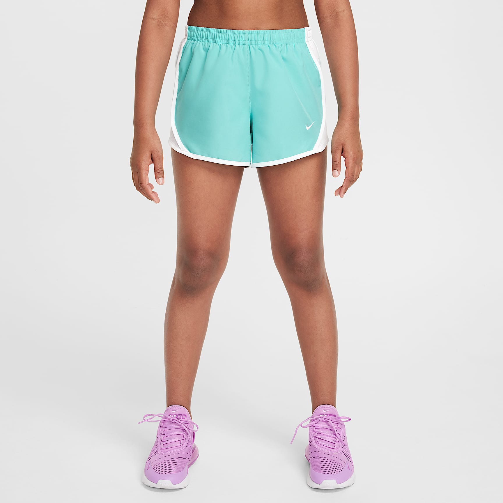 Shorts de correr Dri-FIT para niña talla grande Nike Tempo