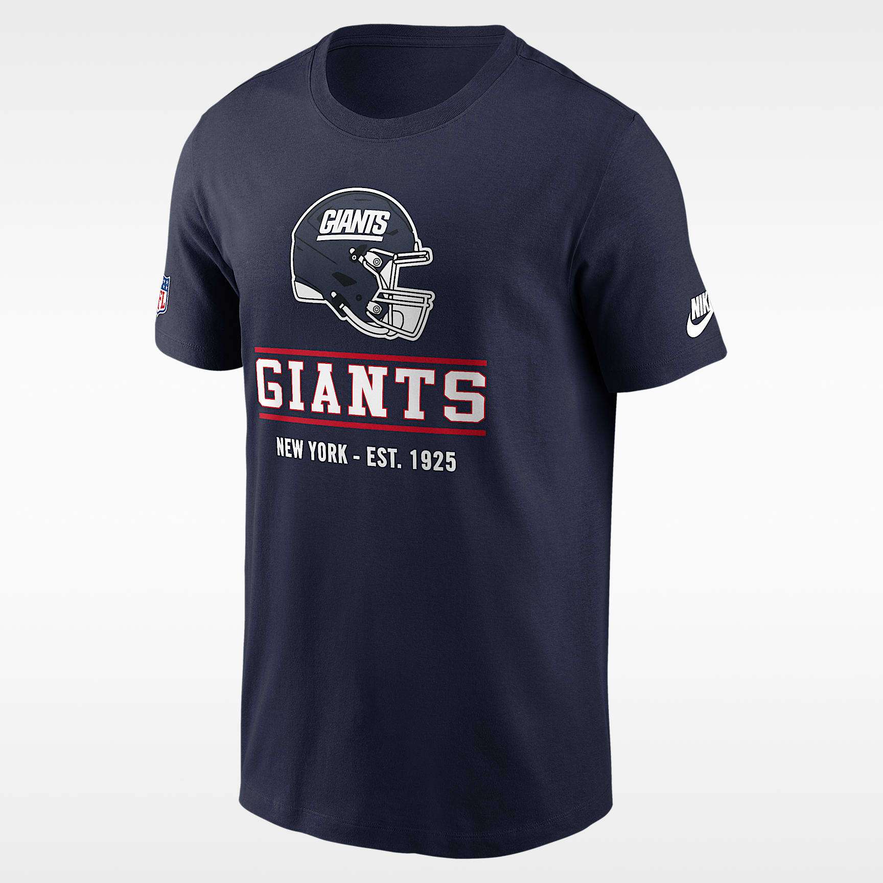 Playera de manga larga Nike Dri-FIT de la NFL para hombre New York Giants Essential