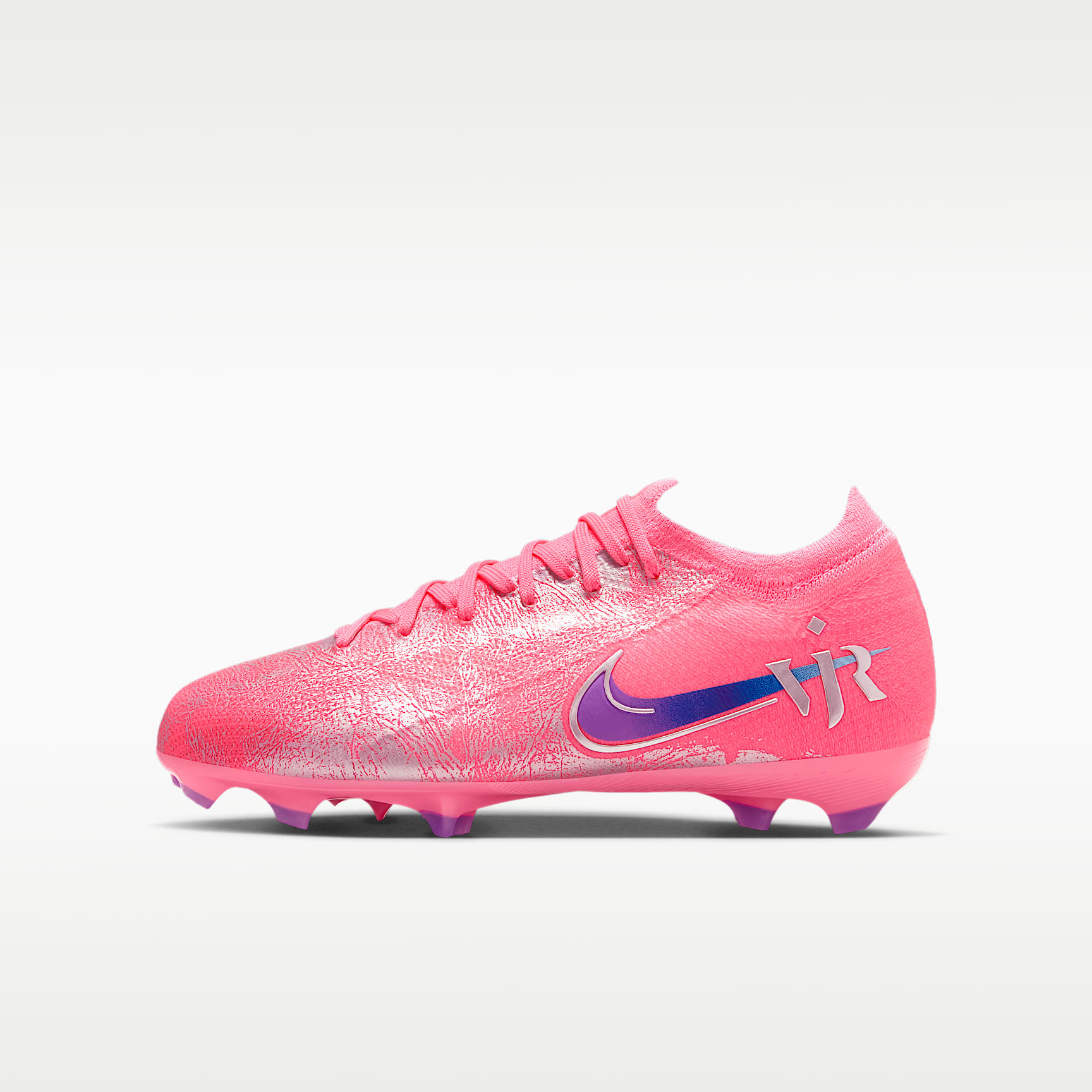 Nike Jr. Mercurial Vapor 16 Pro "Vini Jr." Big Kids' Firm-Ground Low-Top Soccer Cleats