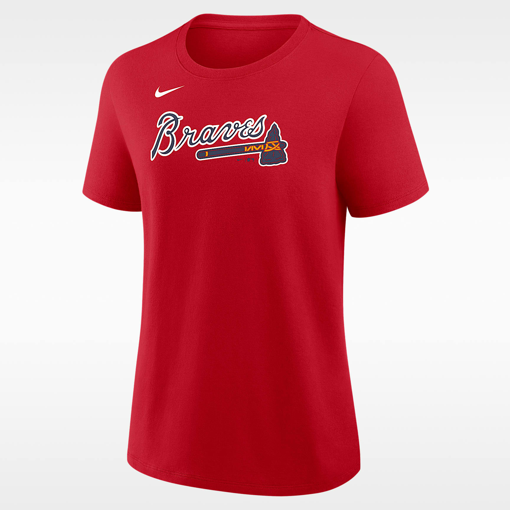 Playera Nike de la MLB para mujer Ronald Acuña Jr. Atlanta Braves
