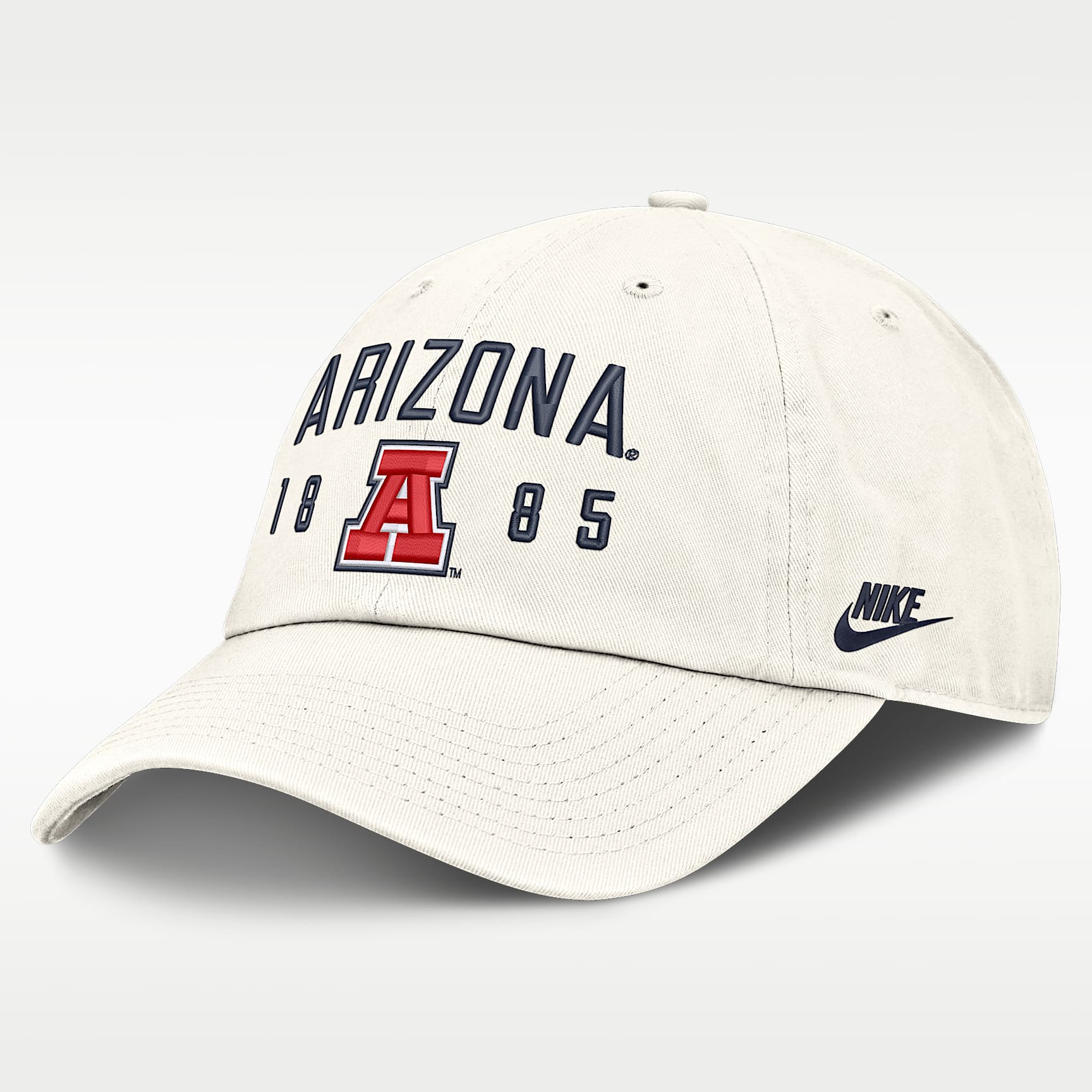 Gorra universitaria Nike ajustable para hombre Arizona Natural Club
