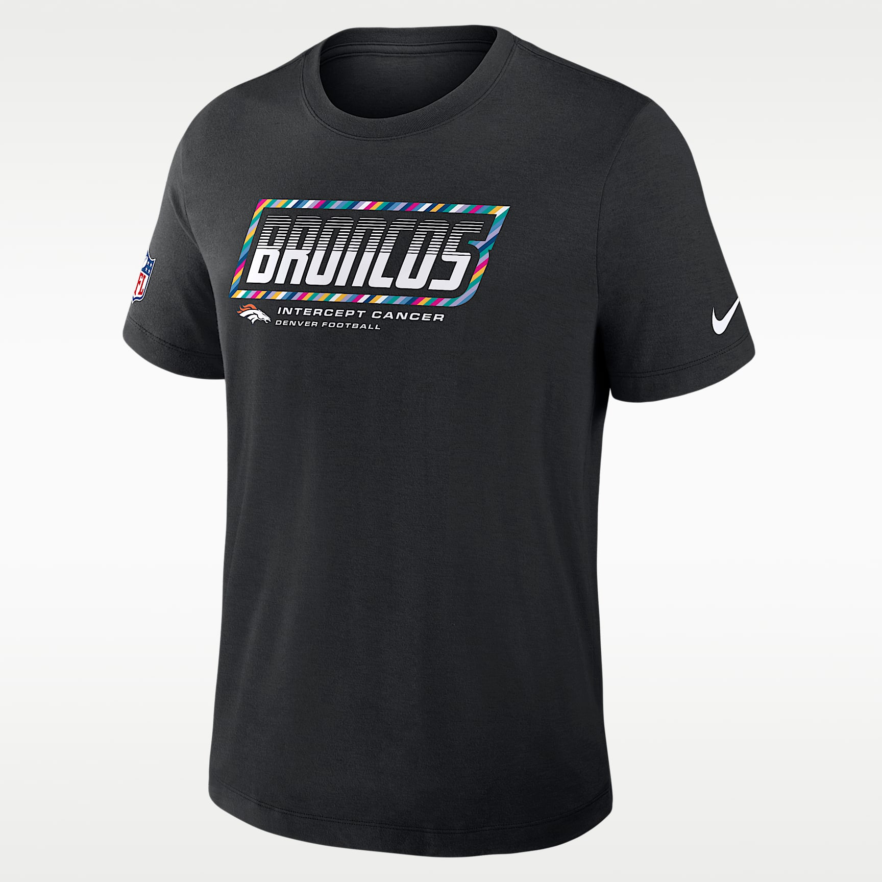 Denver Broncos Crucial Catch Sideline Men's Nike Dri-FIT NFL T-Shirt