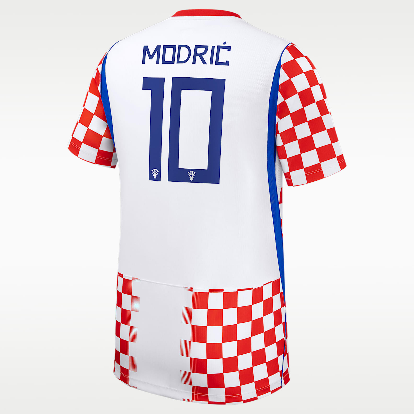 Luka Modrić Croatia National Team 2026 Stadium Home Men's Nike Dri-FIT Soccer Jersey