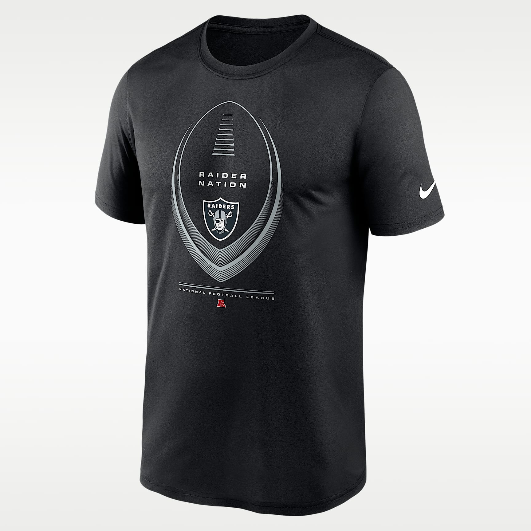 Playera Nike Dri-FIT de la NFL para hombre Las Vegas Raiders Legend Icon