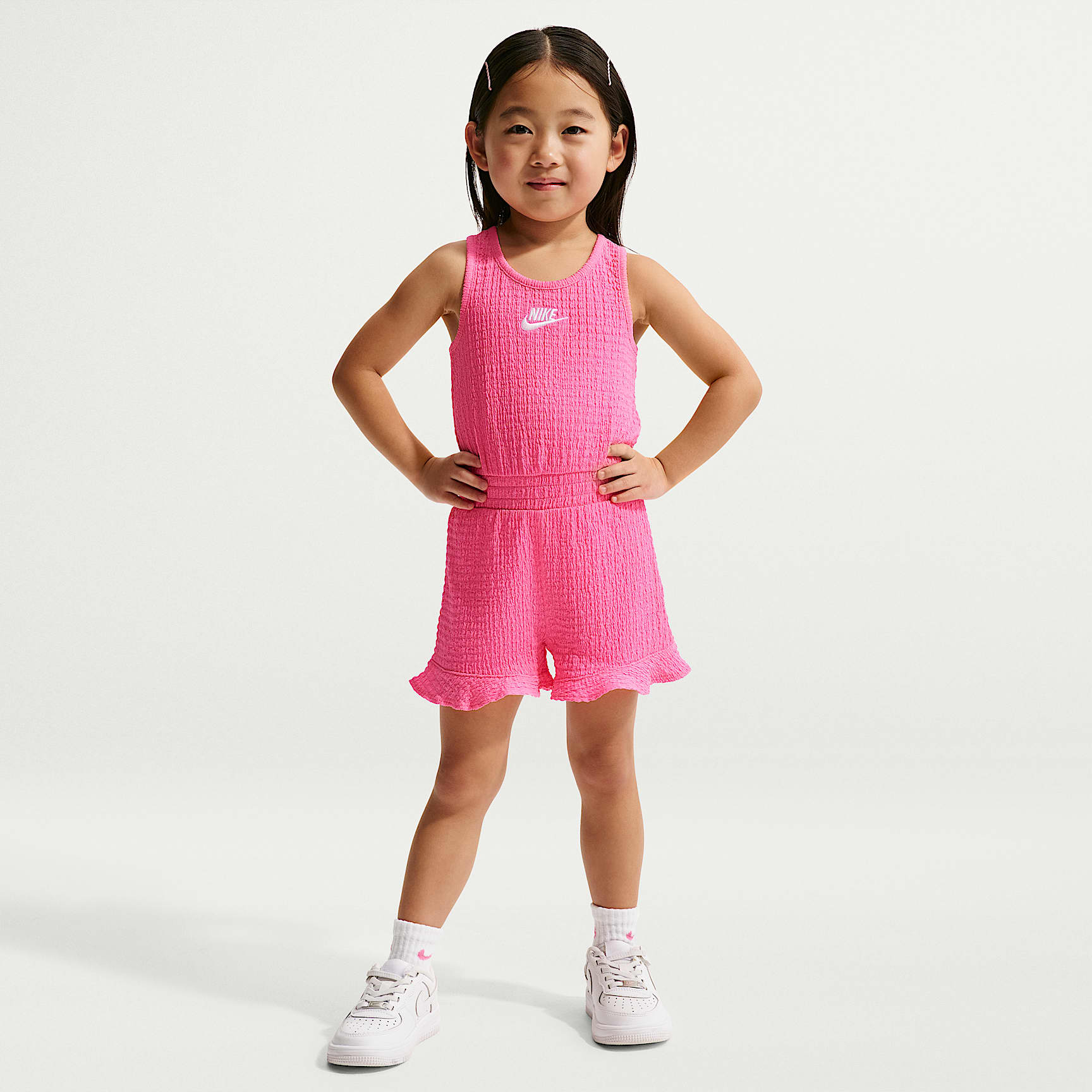 Nike Toddler Textured Romper