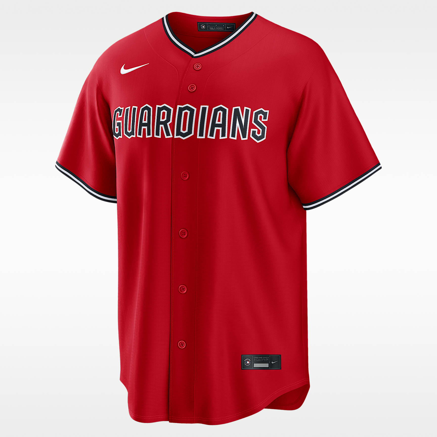 Jersey Nike de la MLB Replica para hombre Travis Bazzana Cleveland Guardians
