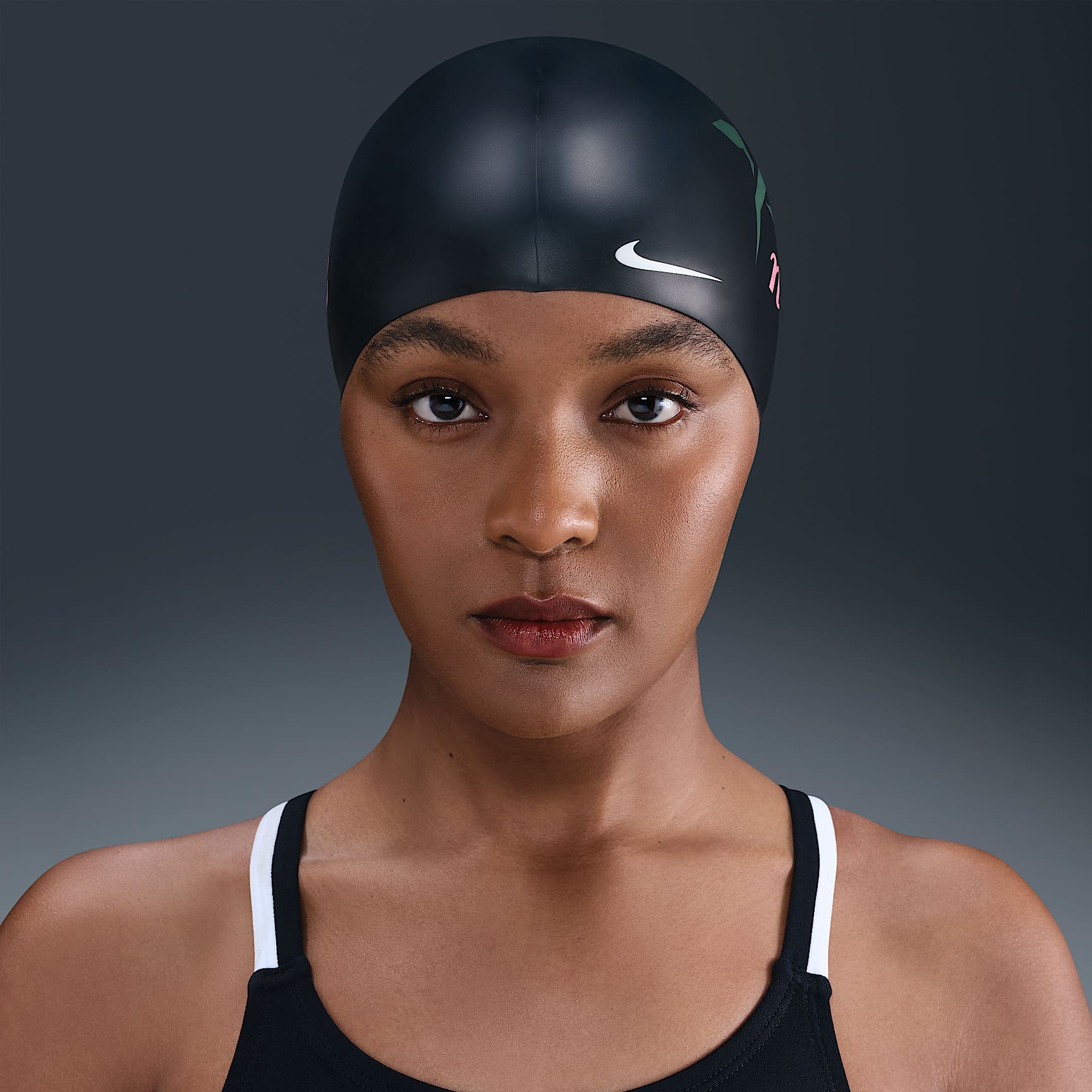 Gorra de silicona Nike Swim