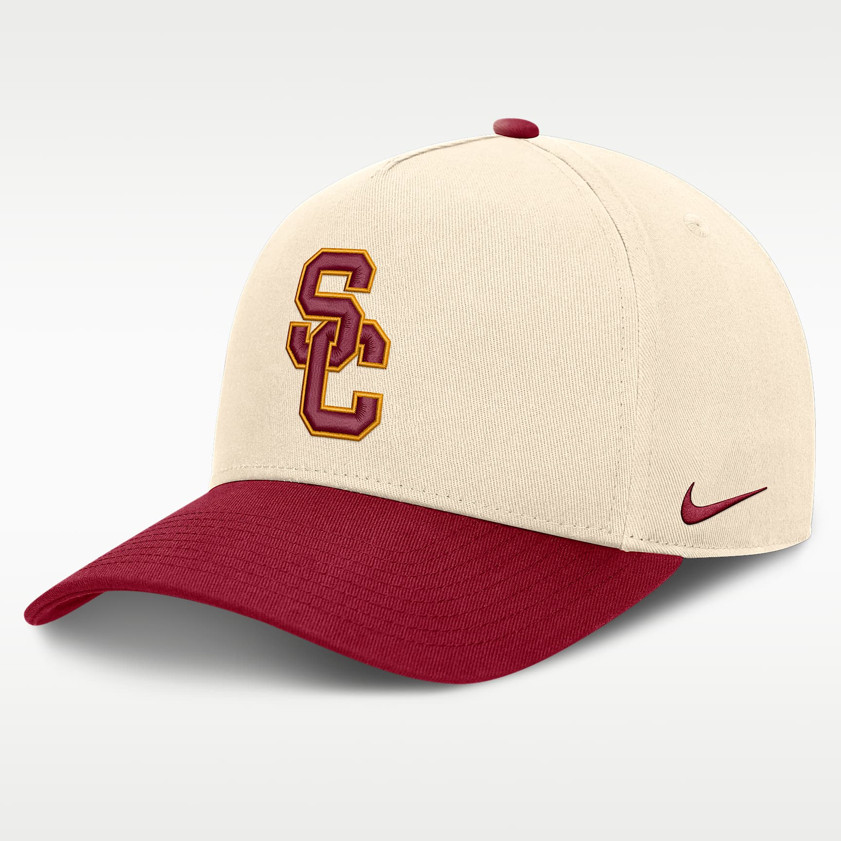USC Campus Prep Rise Men's Nike College A-Frame Adjustable Hat