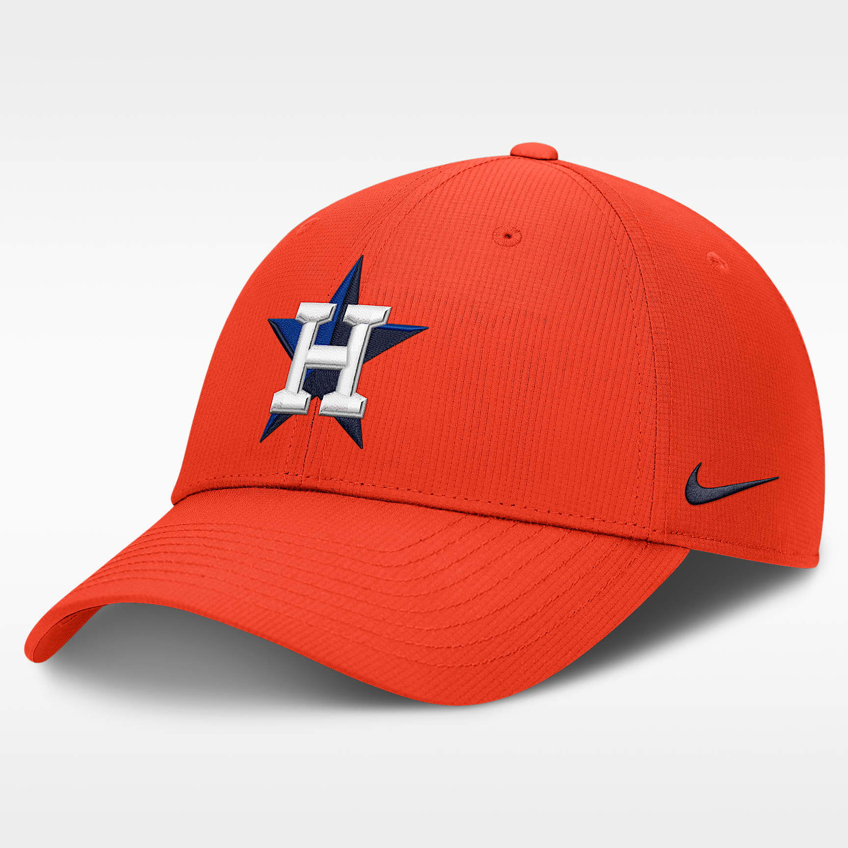 Gorra ripstop Nike de la MLB Club estructurada de poliéster para hombre Houston Astros
