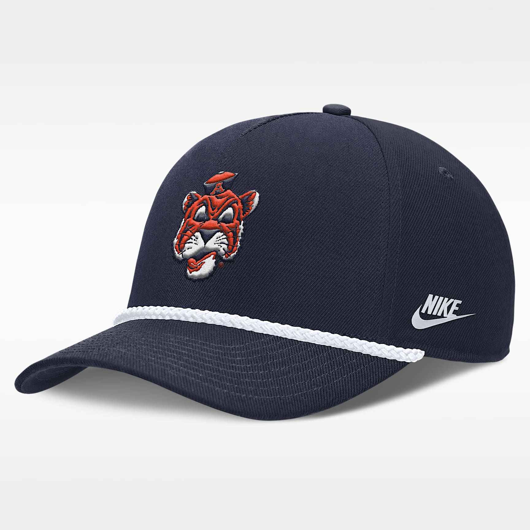 Auburn Legacy Basketball Rope Rise Men's Nike College Adjustable Hat