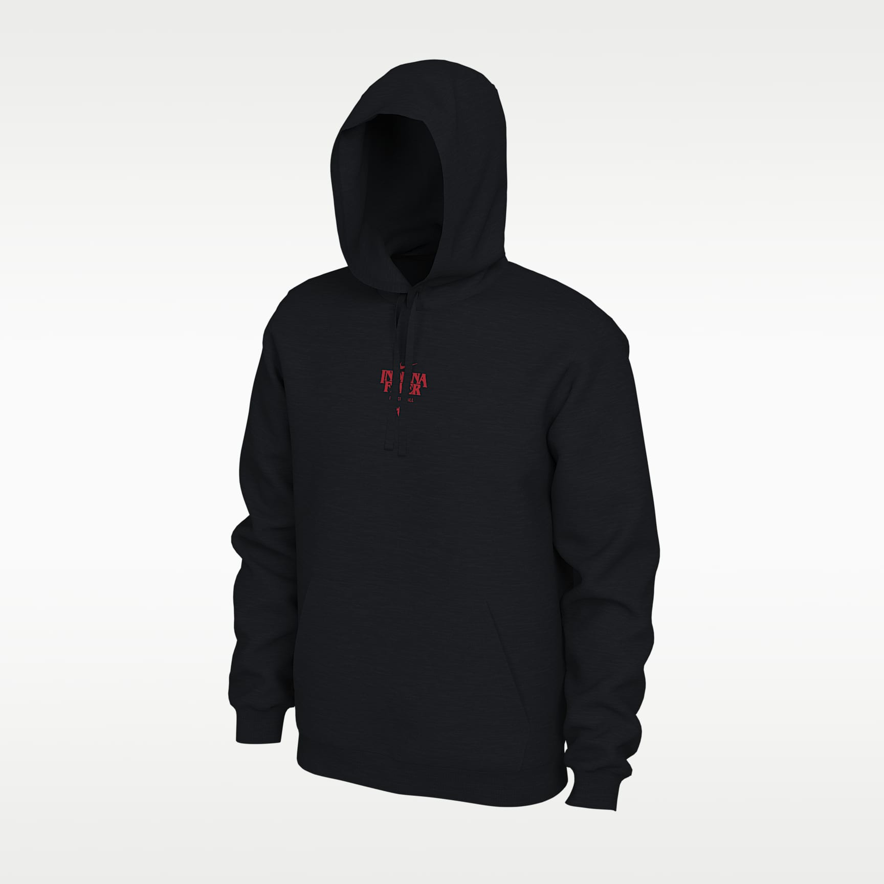 Sudadera con gorro sin cierre Nike de la WNBA para hombre Indiana Fever Club Fleece