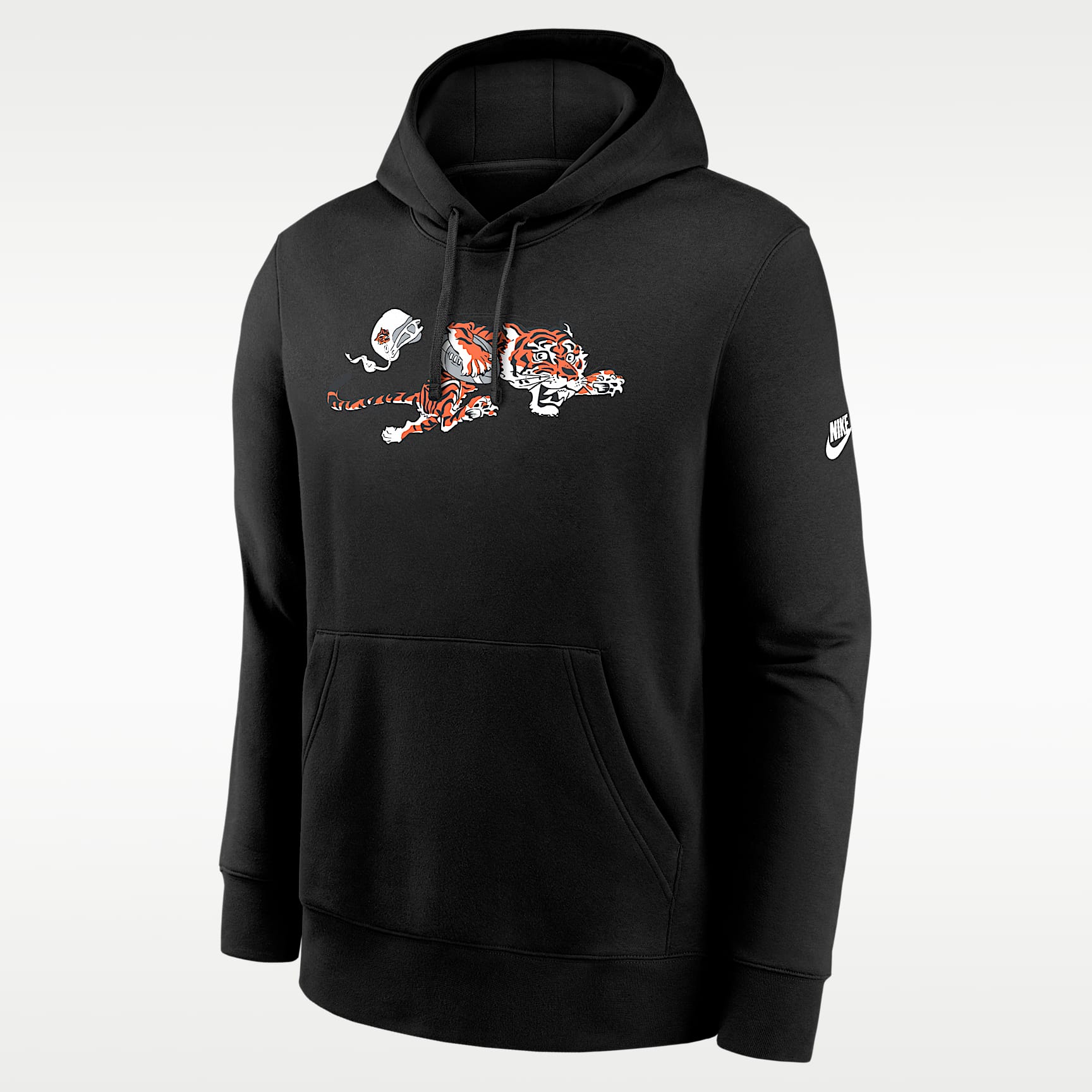 Sudadera con gorro Nike Club para hombre Cincinnati Bengals