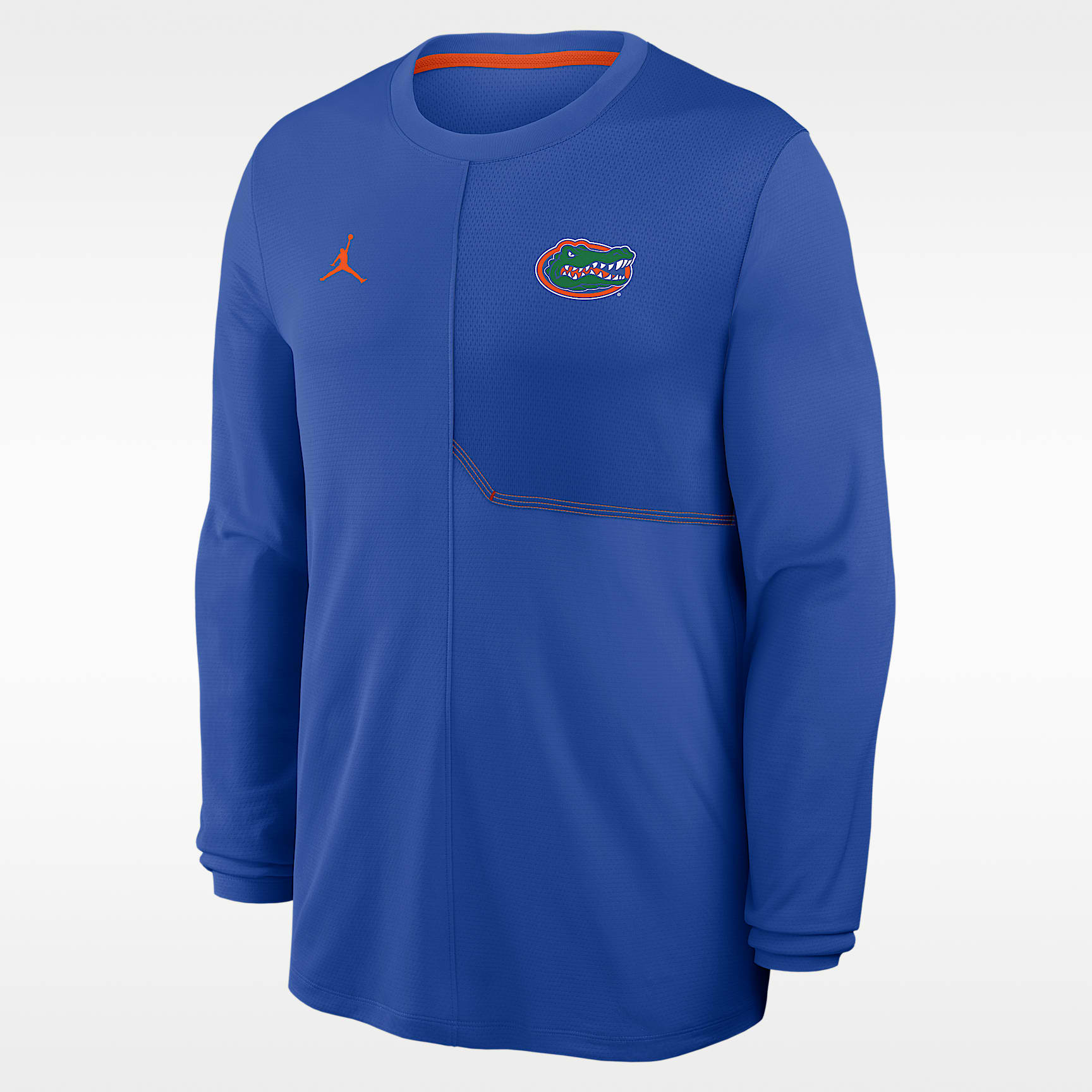 Florida Sideline Coach Men's Jordan Brand Dri-FIT College Long-Sleeve Top