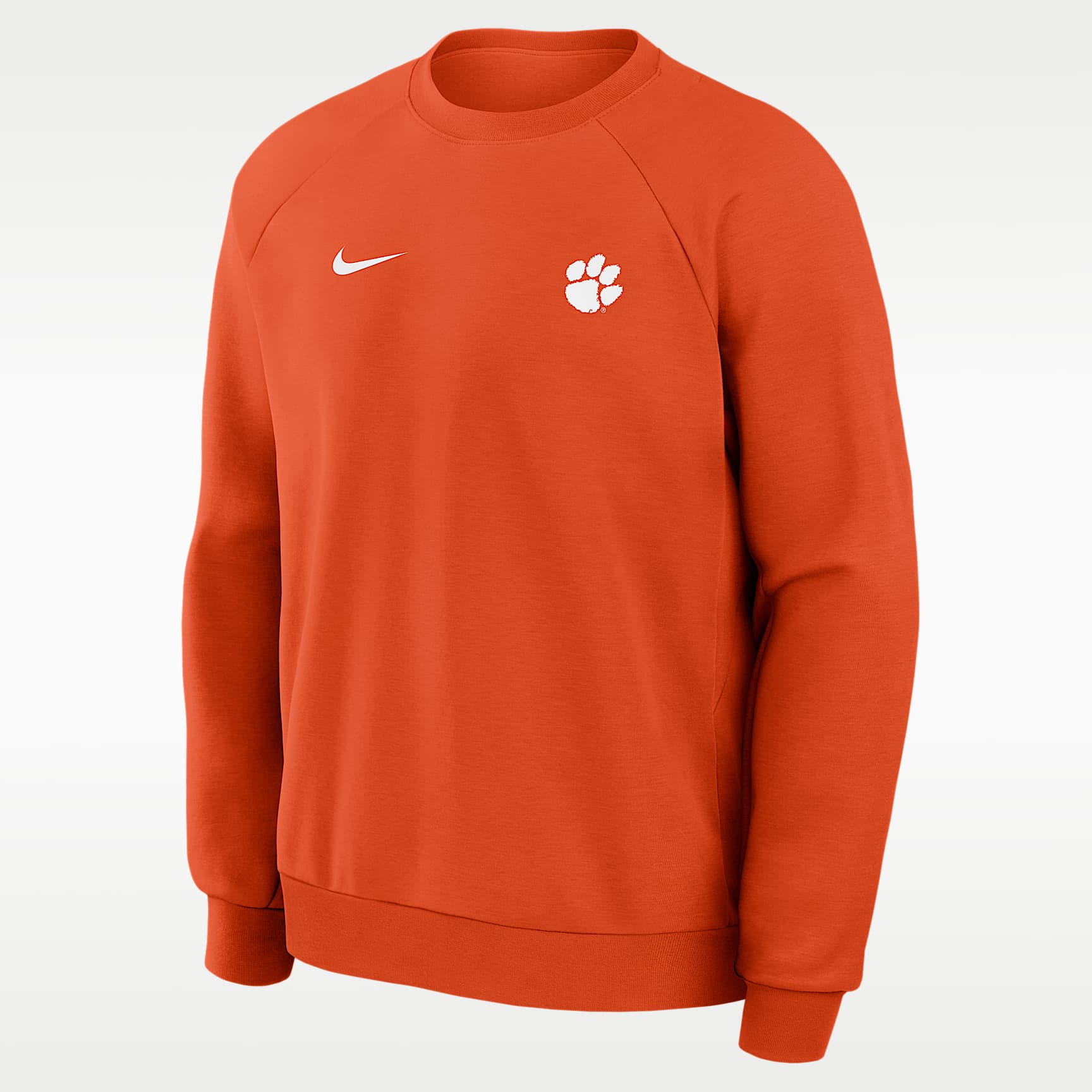 Clemson Premium Performance Men's Nike Dri-FIT College Pullover Crew