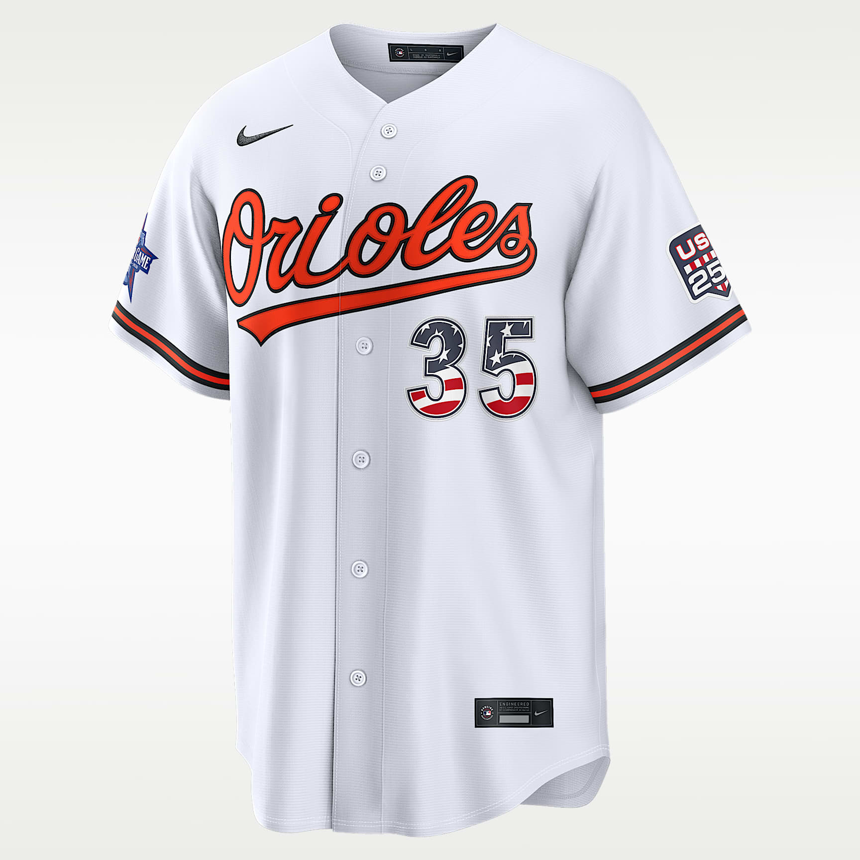 Adley Rutschman Baltimore Orioles 2026 All-Star Game Men's Nike MLB Stadium Jersey