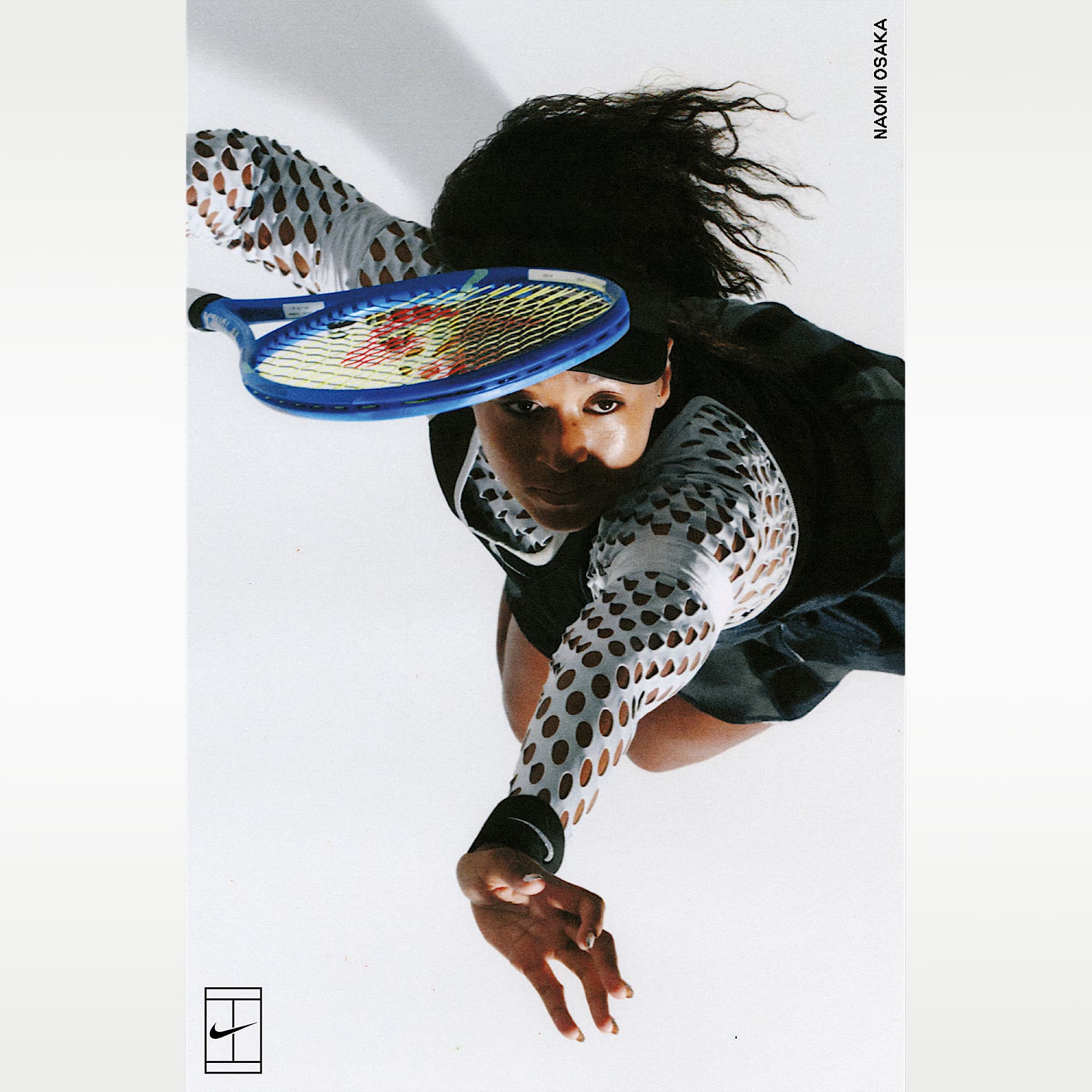 Naomi Osaka NikeCourt Poster 22" x 34"