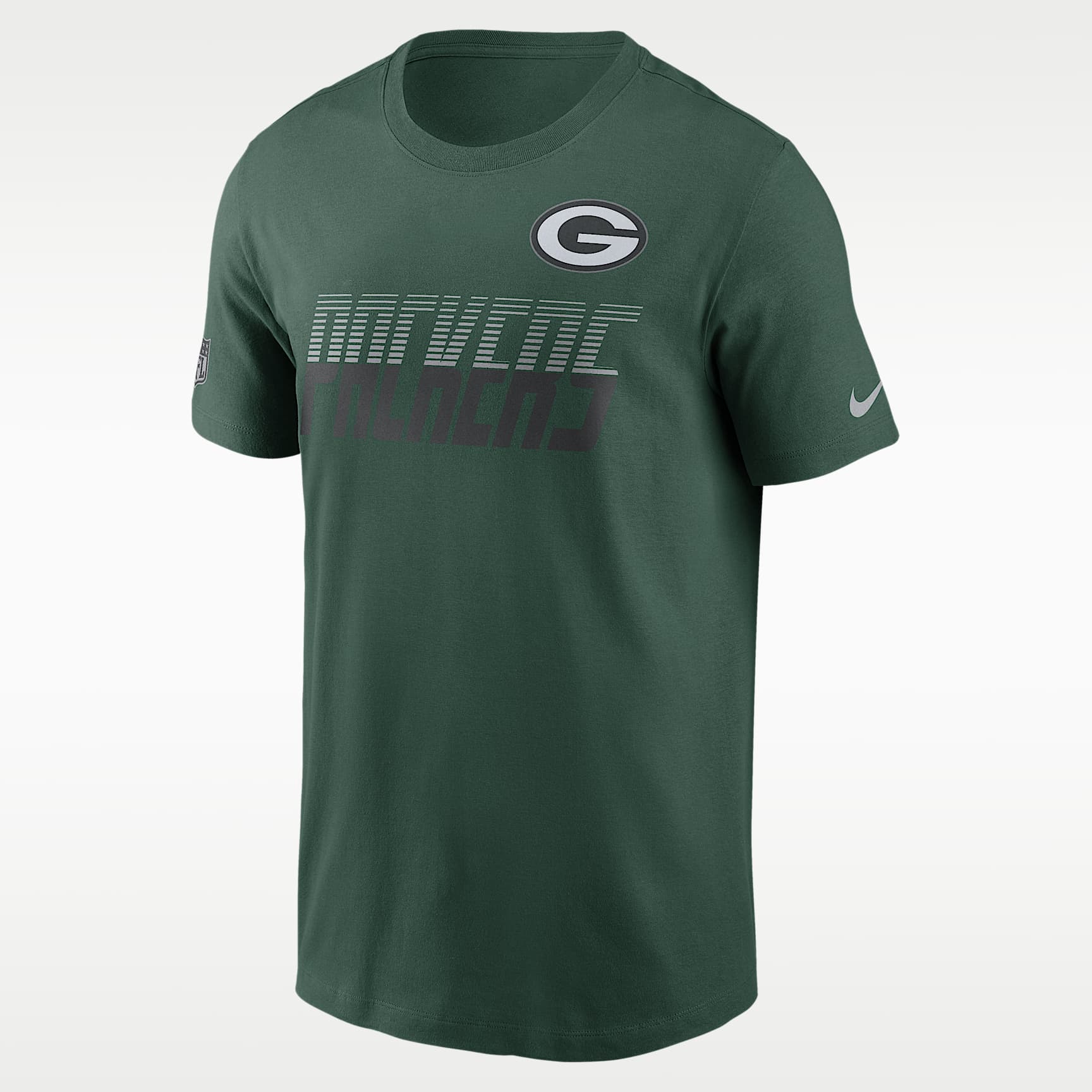 Green Bay Packers Sideline Team Issue Men's Nike Dri-FIT NFL T-Shirt