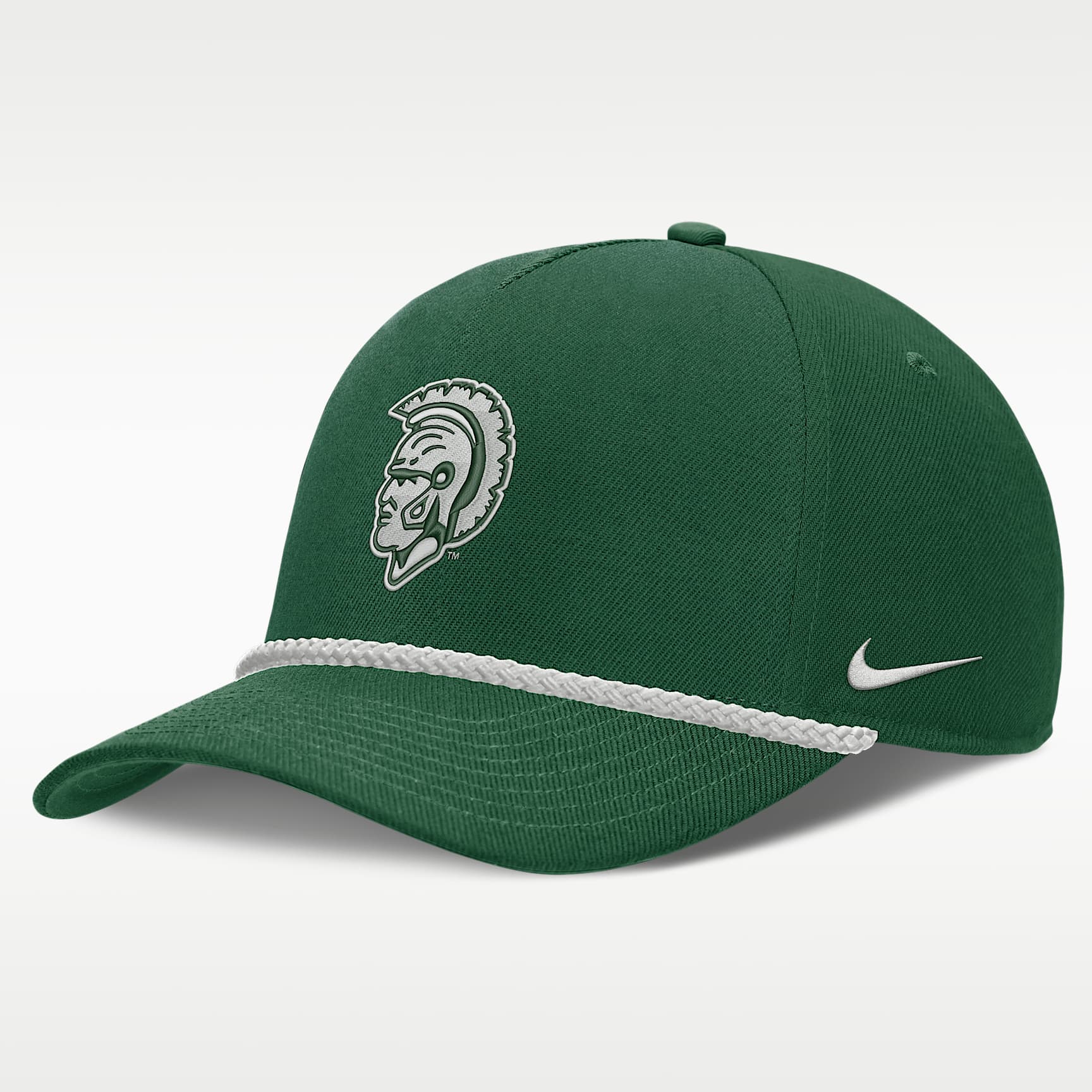 Michigan State Sideline Rope Rise Men's Nike College Adjustable Hat