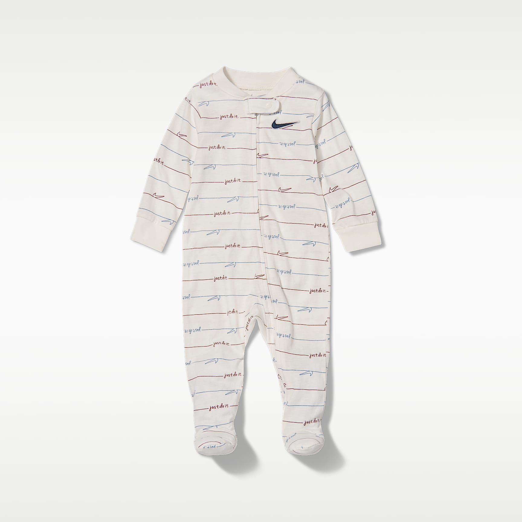 Nike Ready, Set, Grow! Baby (0-9M) Footed Coverall