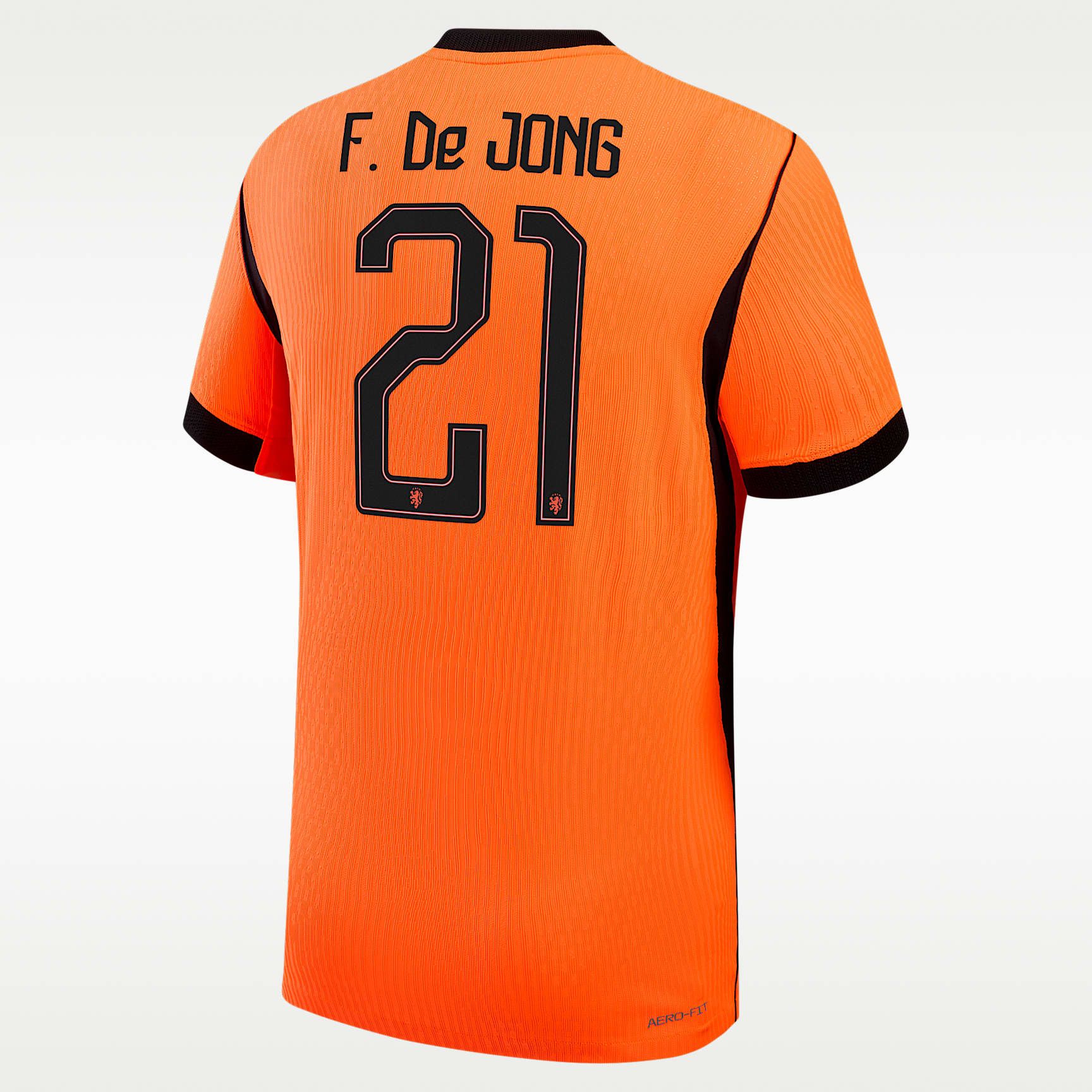 Frenkie de Jong Netherlands National Team 2026 Match Home Men's Nike Dri-FIT ADV Soccer Jersey