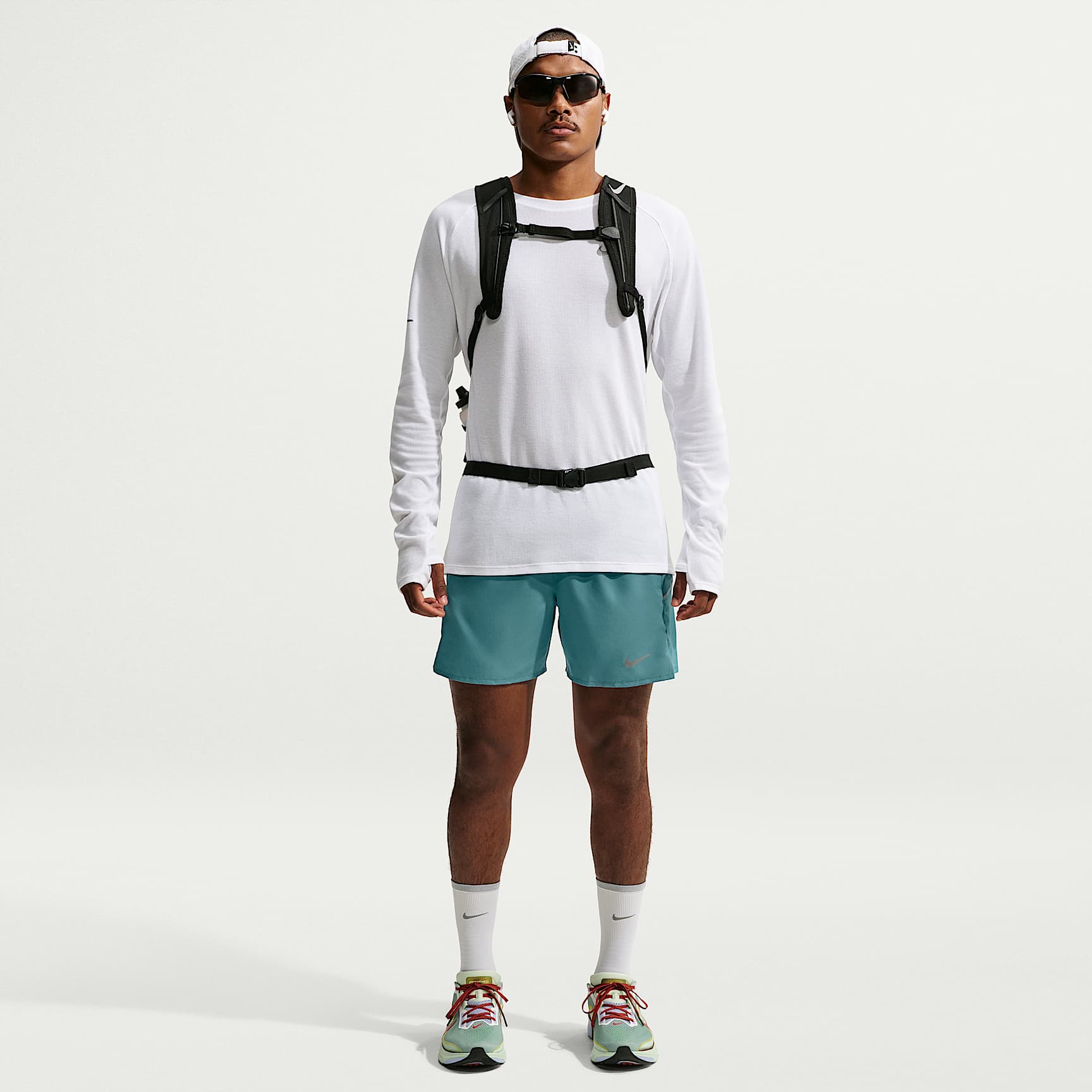 Shorts da running Nike Miler da 13 cm 2 in 1 con Dri-FIT – Uomo