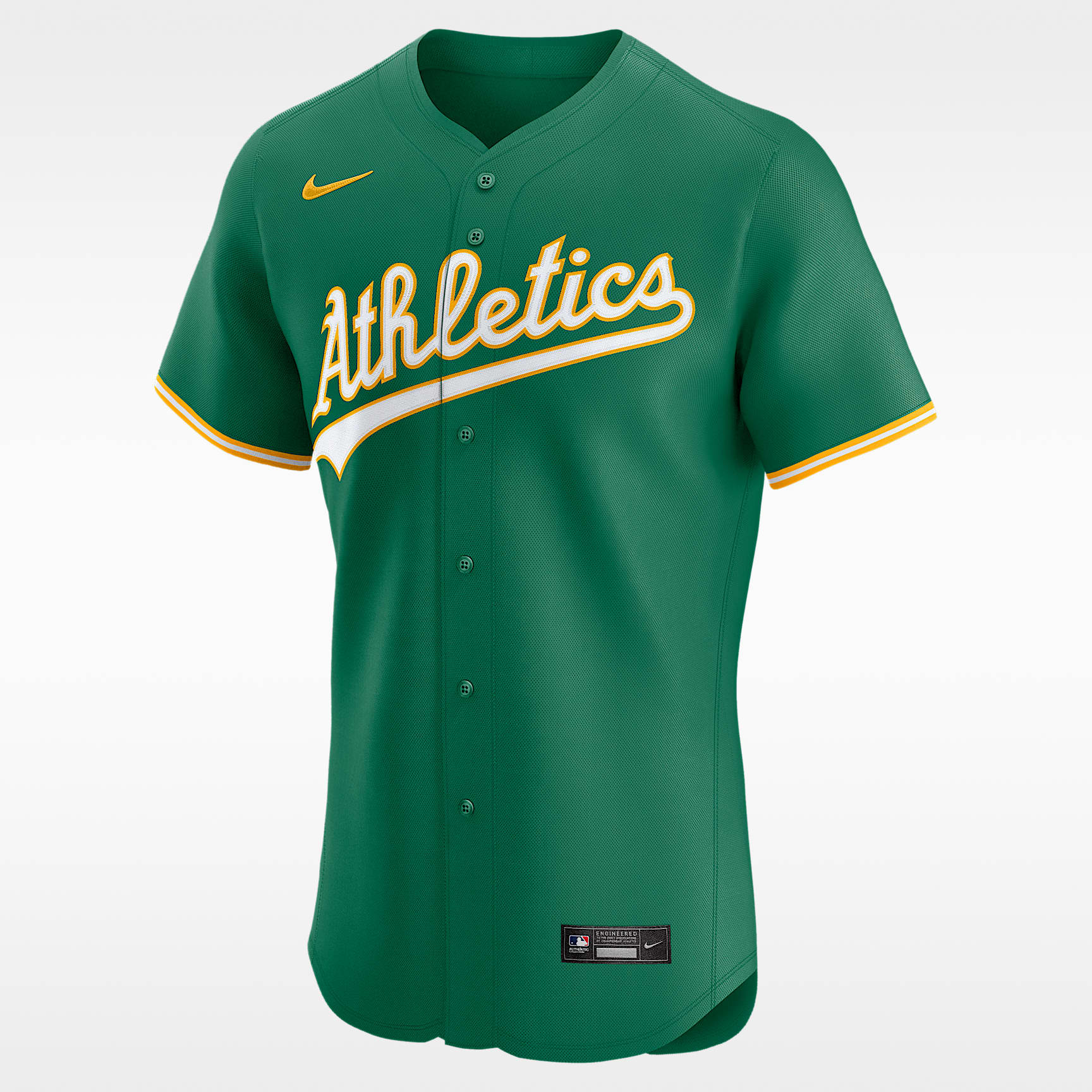 Jersey Nike Dri-FIT ADV de la MLB Elite para hombre Athletics