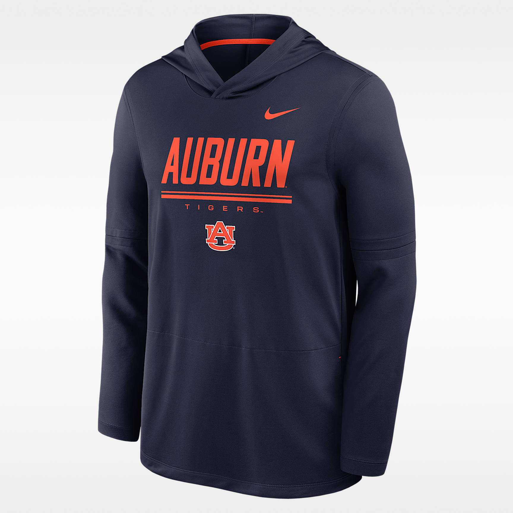 Auburn Sideline Men's Nike Dri-FIT College Long-Sleeve Hooded Top