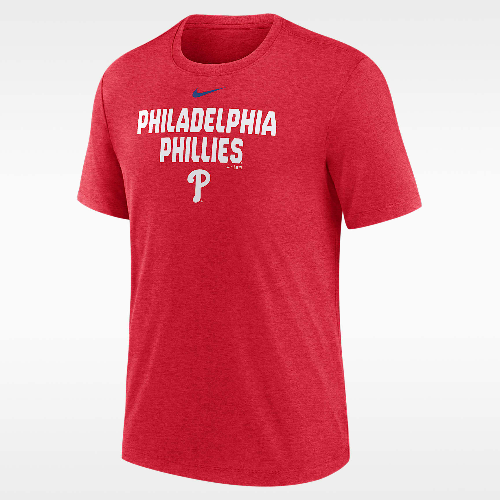 Philadelphia Phillies Stacked Men's Nike MLB T-Shirt