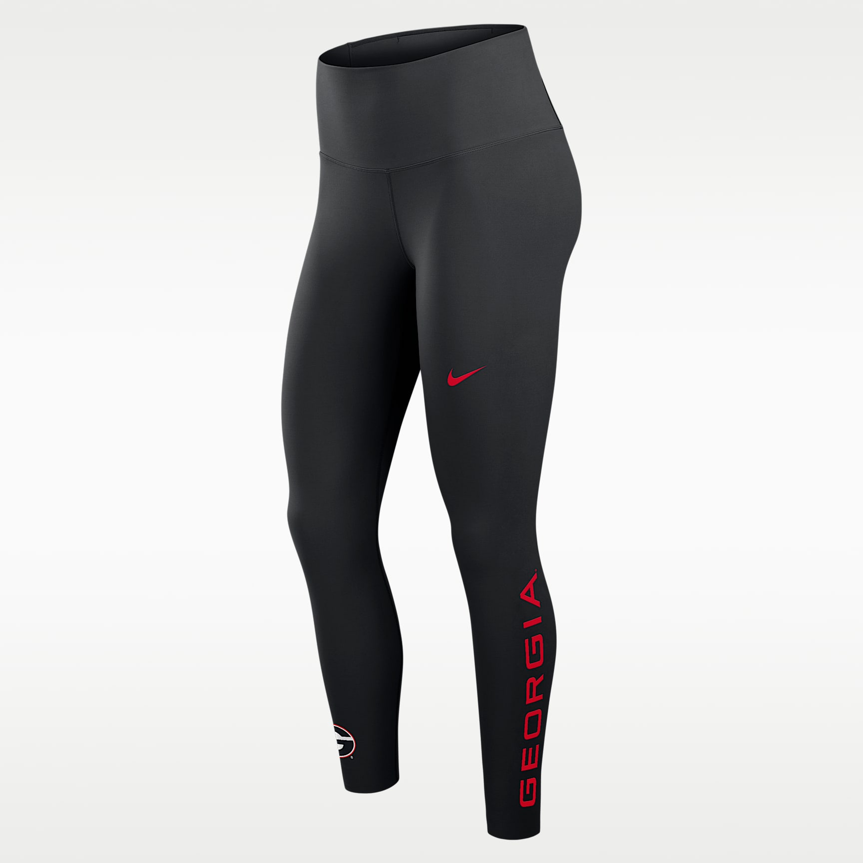 Leggings universitarios de tiro alto de 7/8 Nike Dri-FIT para mujer Georgia Zenvy