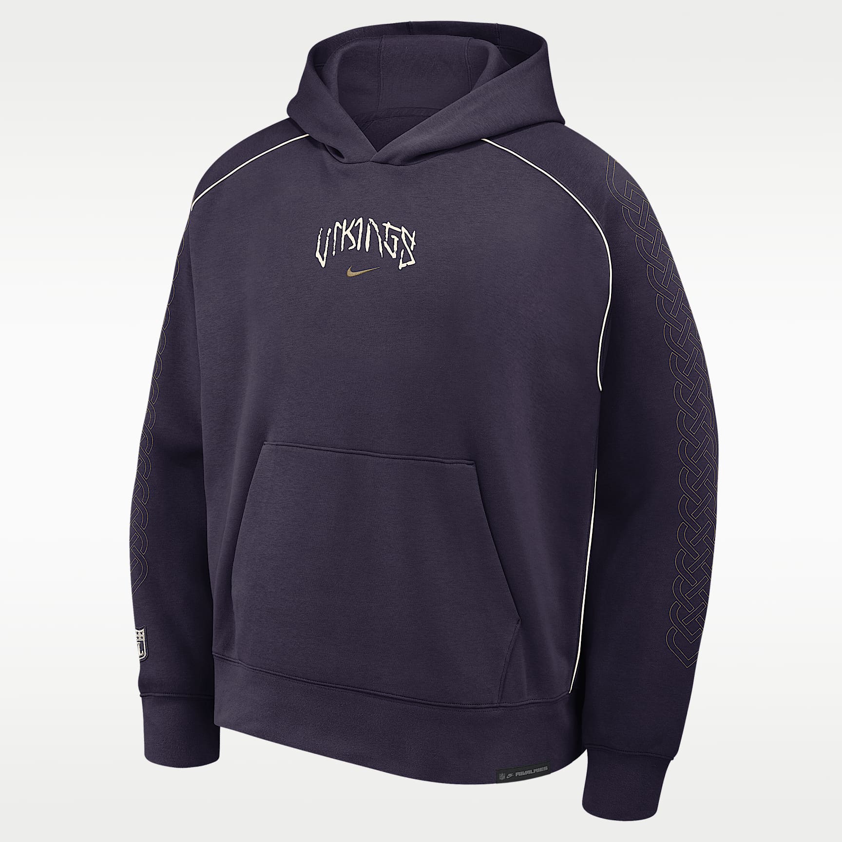 Sudadera con gorro sin cierre Nike de la NFL para hombre Minnesota Vikings Rivalries Collection Air