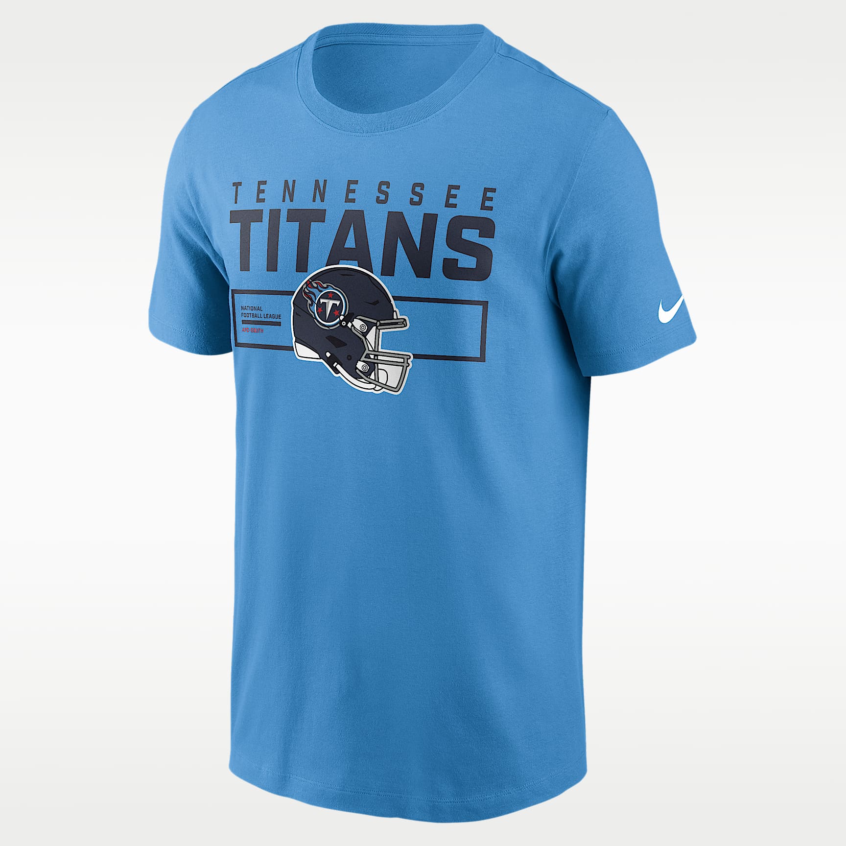 Playera Nike de la NFL para hombre Tennessee Titans Helmet Essential