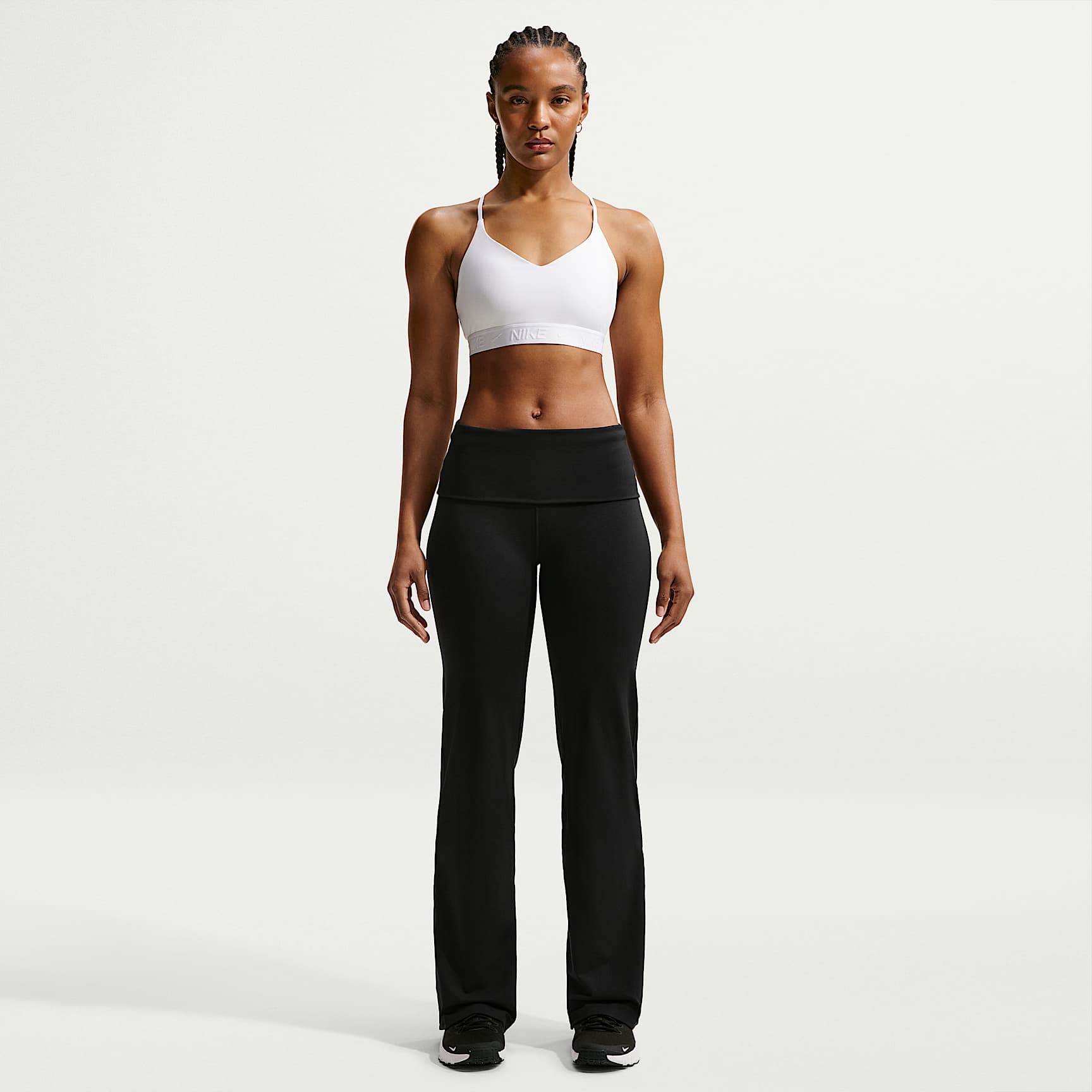 Nike One Women's Dri-FIT High-Waisted Fold-Over Pants