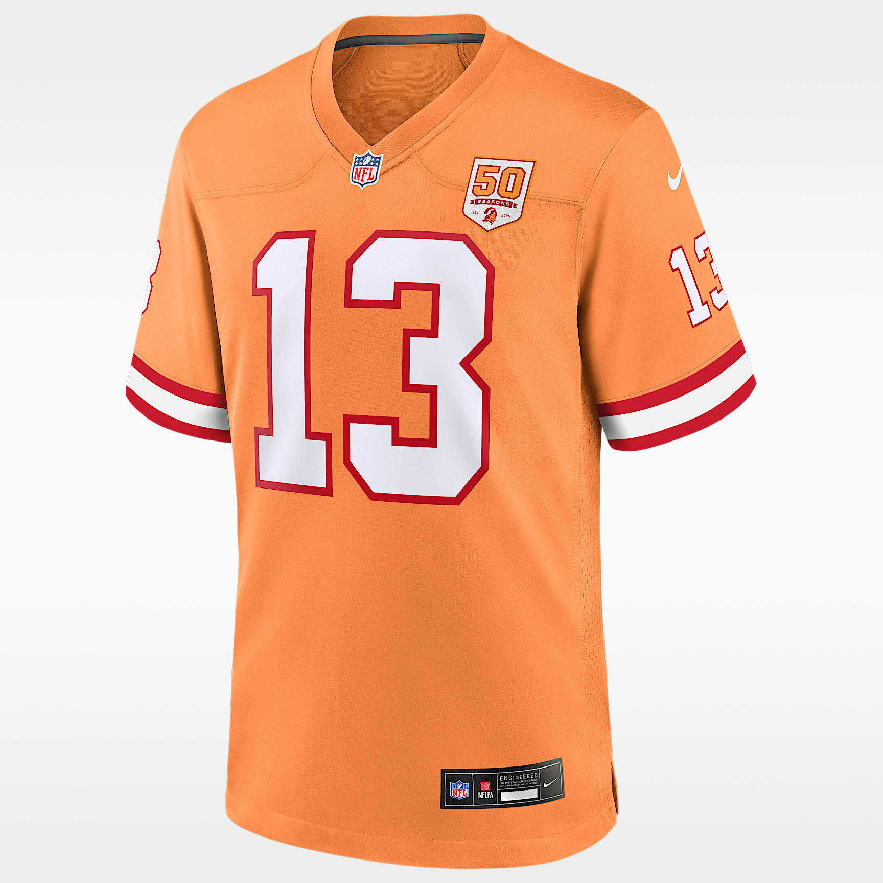 Mike Evans Tampa Bay Buccaneers 50th Anniversary Men's Nike NFL Game Jersey