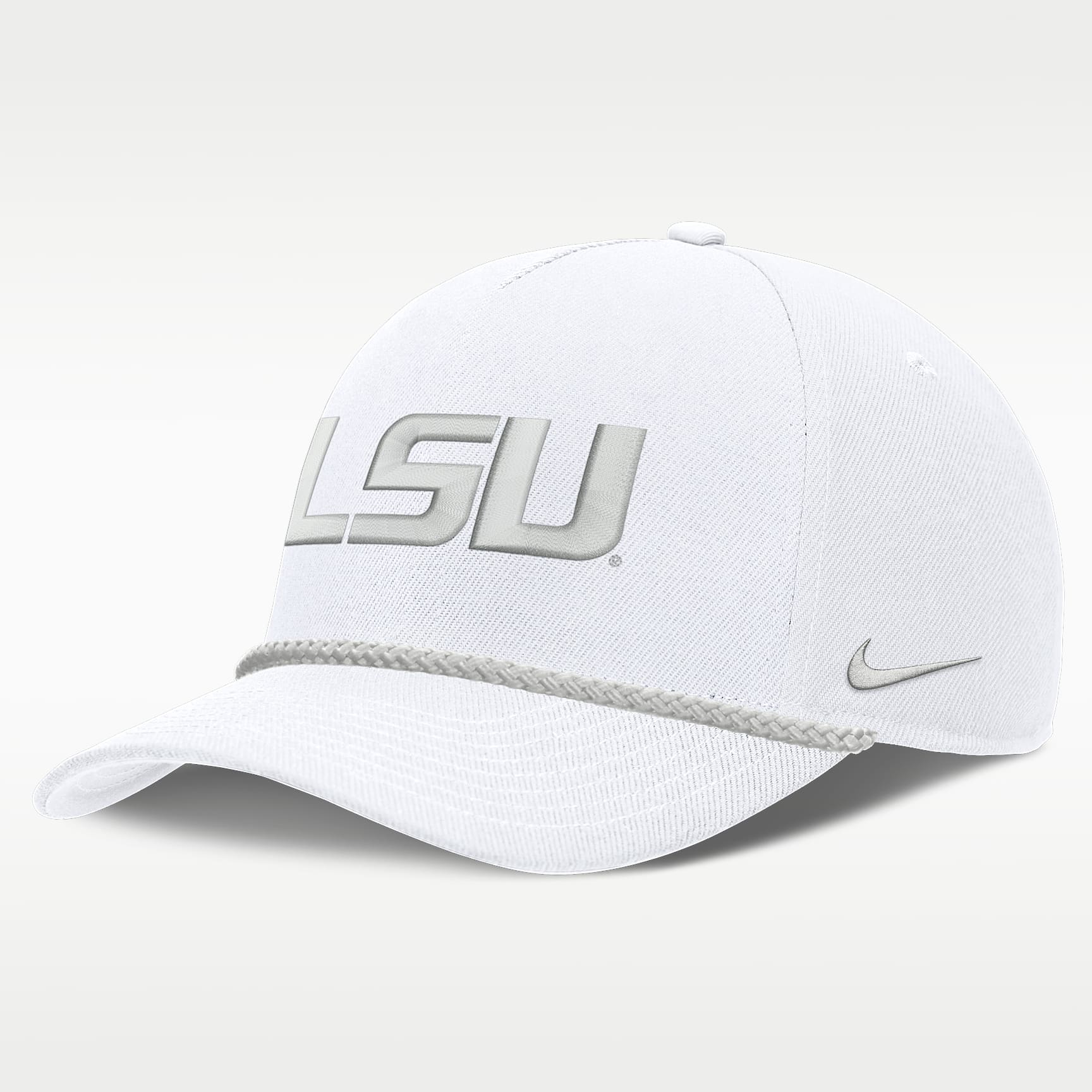 LSU Sideline Rope Rise Men's Nike College Adjustable Hat