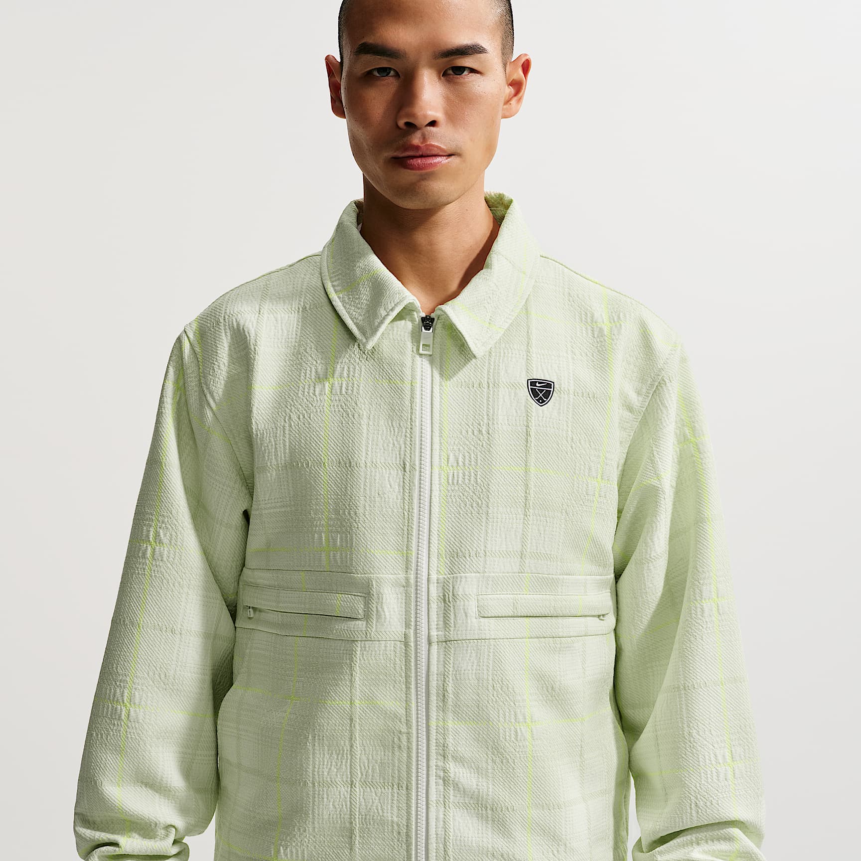 Nike Tartan Men's Loose Golf Jacket