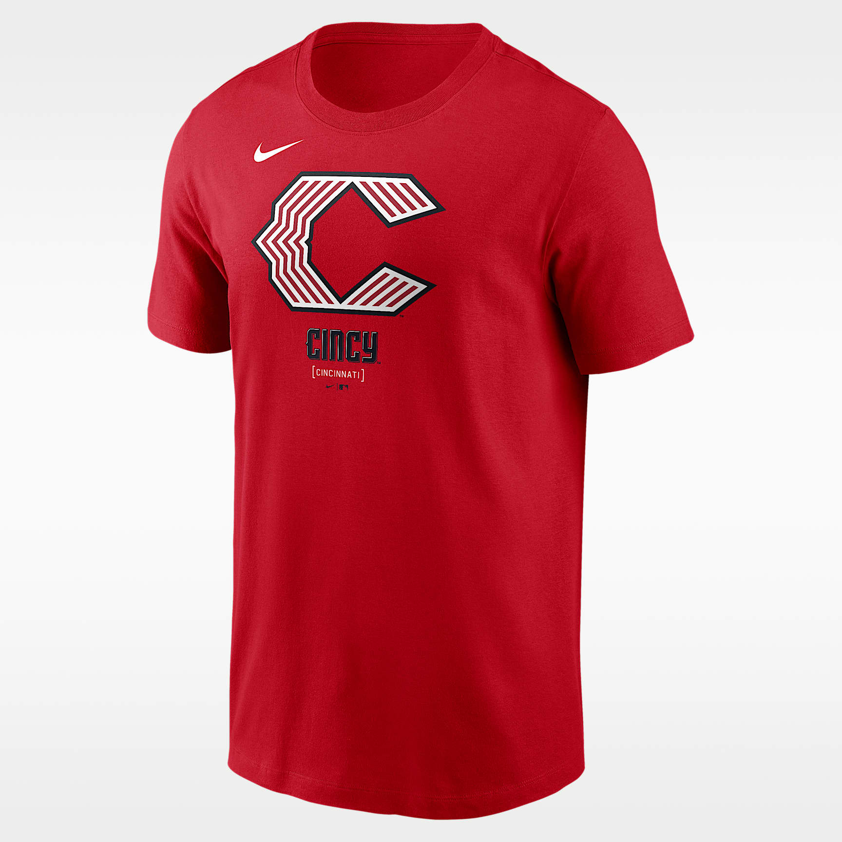 Cincinnati Reds City Connect Large Logo Men's Nike MLB T-Shirt
