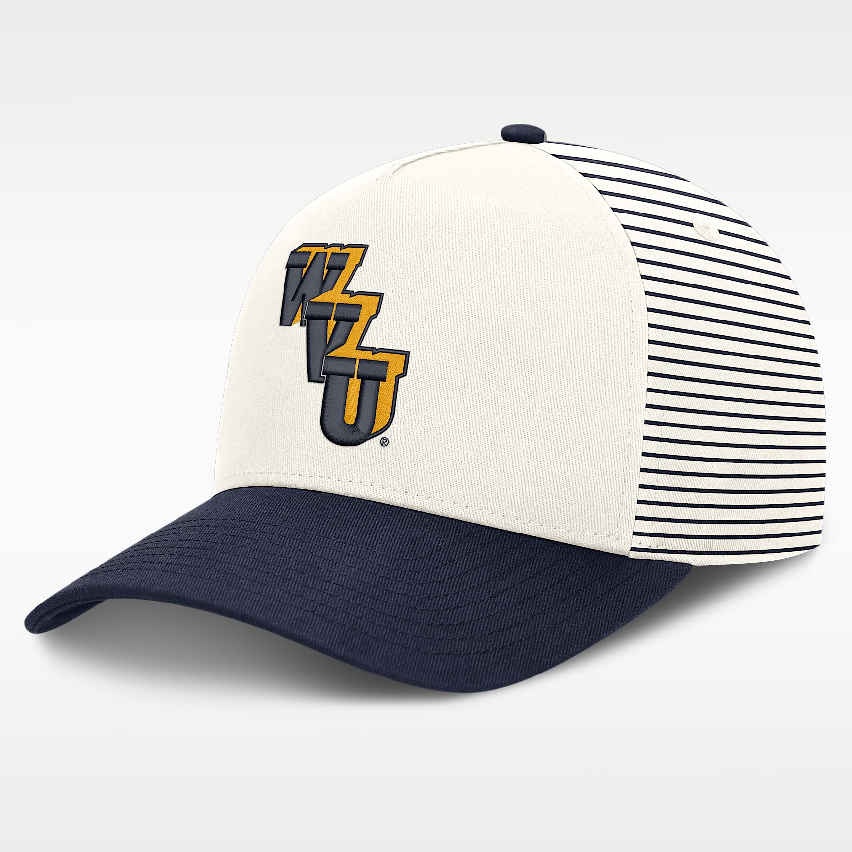West Virginia Rise Men's Nike Dri-FIT College A-Frame Adjustable Hat
