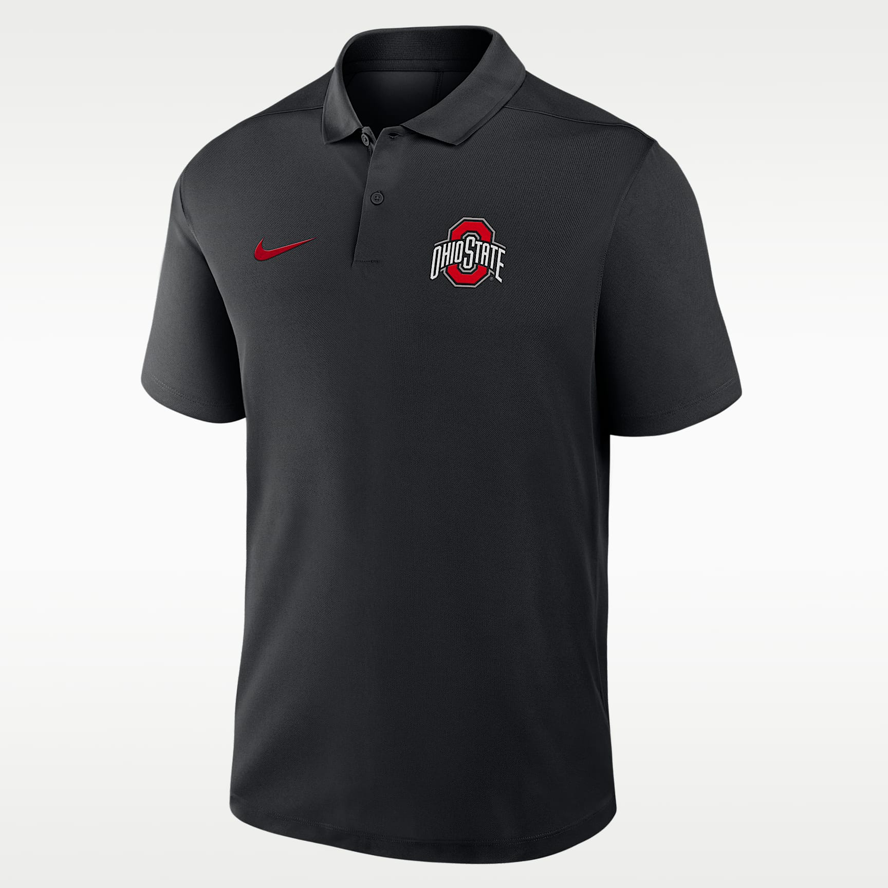 Ohio State Primetime Victory Primary Logo Men's Nike Dri-FIT College Polo
