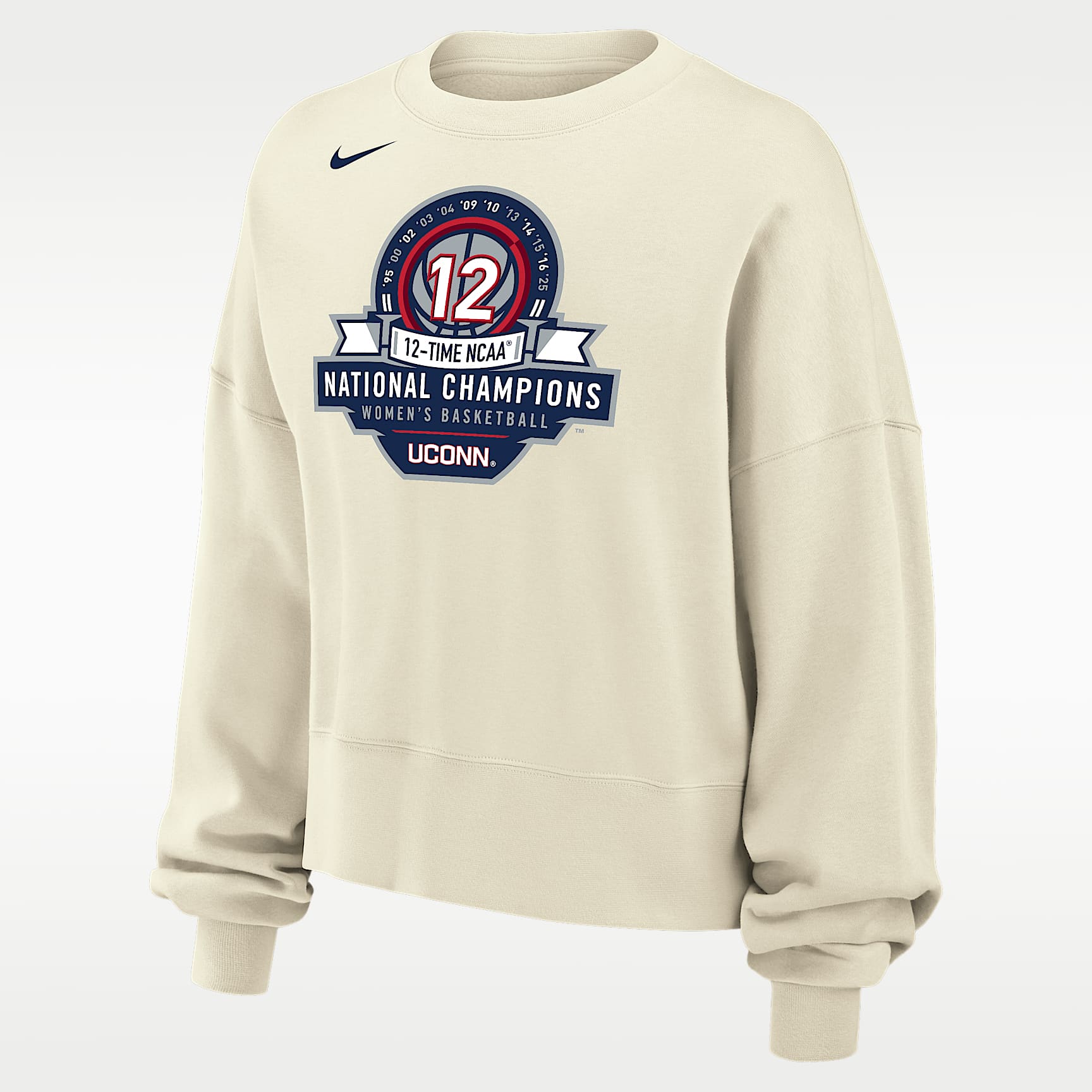 UConn Phoenix Fleece Women's Nike College Crew-Neck Sweatshirt