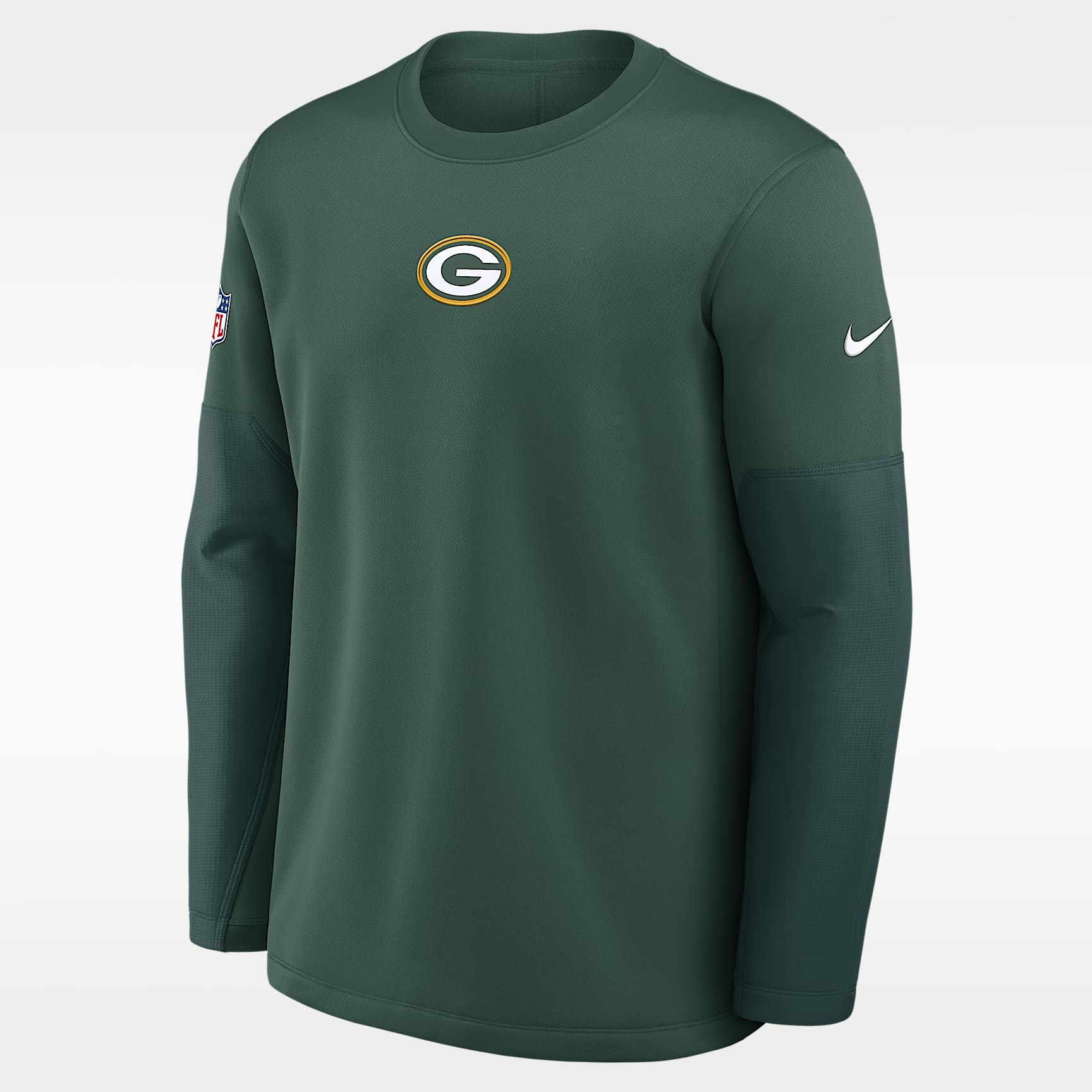 Green Bay Packers Scripted To Win Sideline Coach Men's Nike Therma-FIT NFL Long-Sleeve T-Shirt