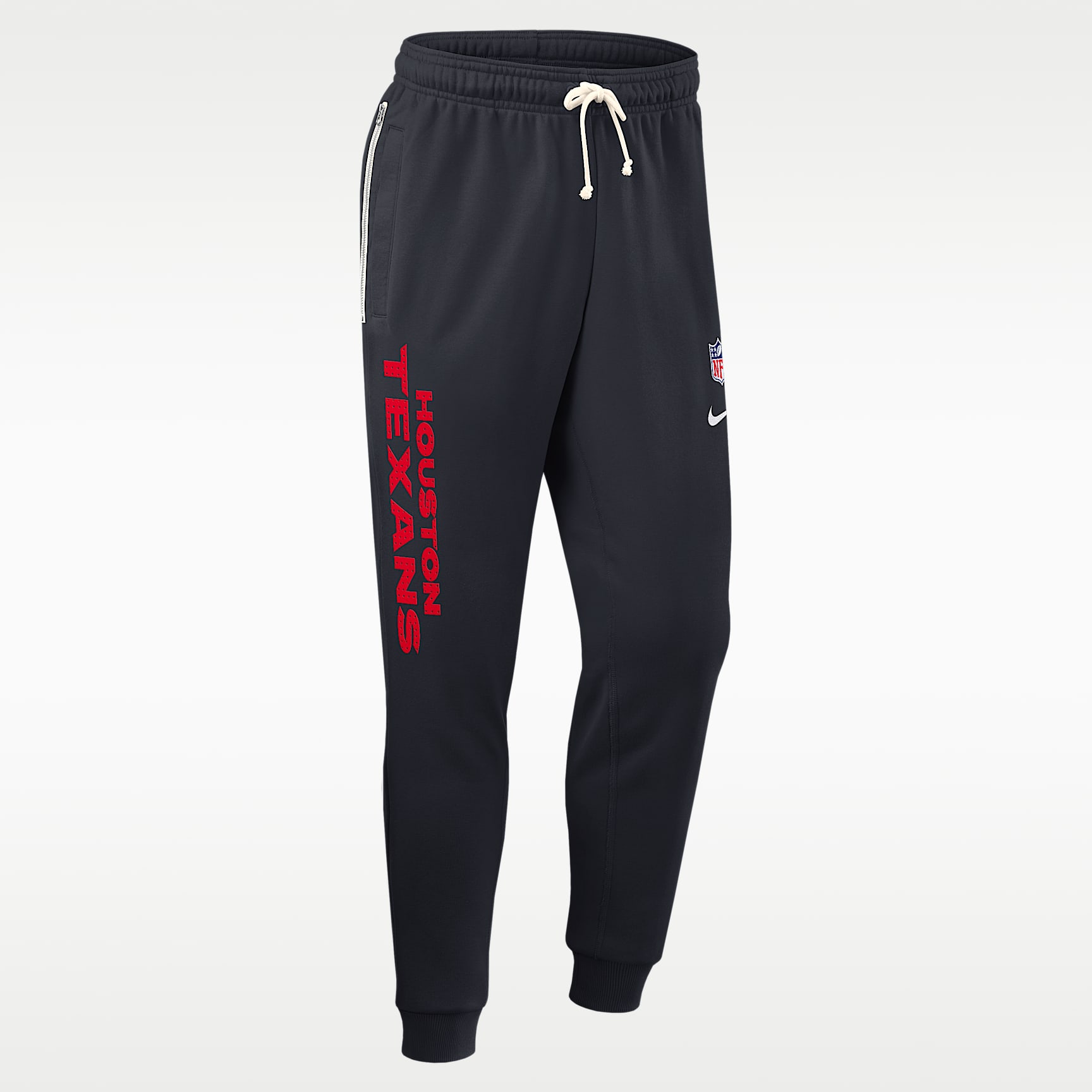 Pants Nike Dri-FIT de la NFL de pierna entallada para hombre Houston Texans Ground Game Sideline