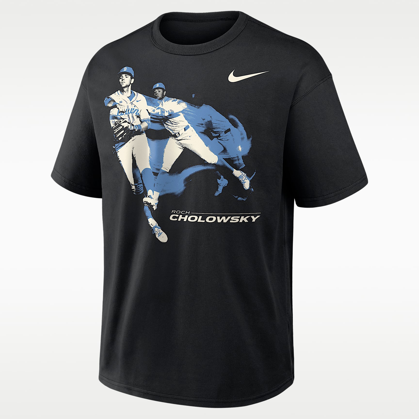 Playera universitaria Nike para hombre Roch Cholowsky UCLA Athlete Energy Max90