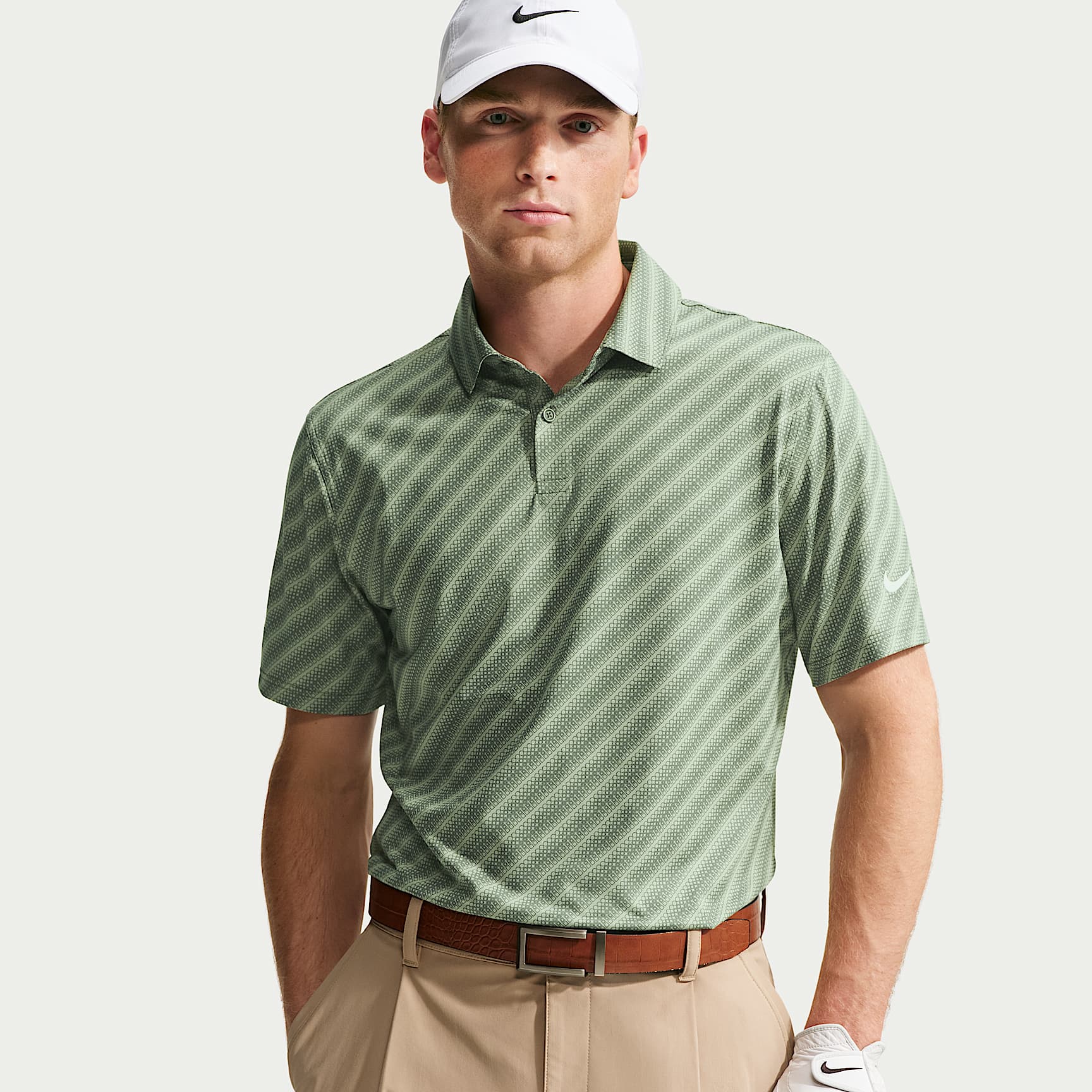 Nike Velocity Men's Dri-FIT Striped Golf Polo