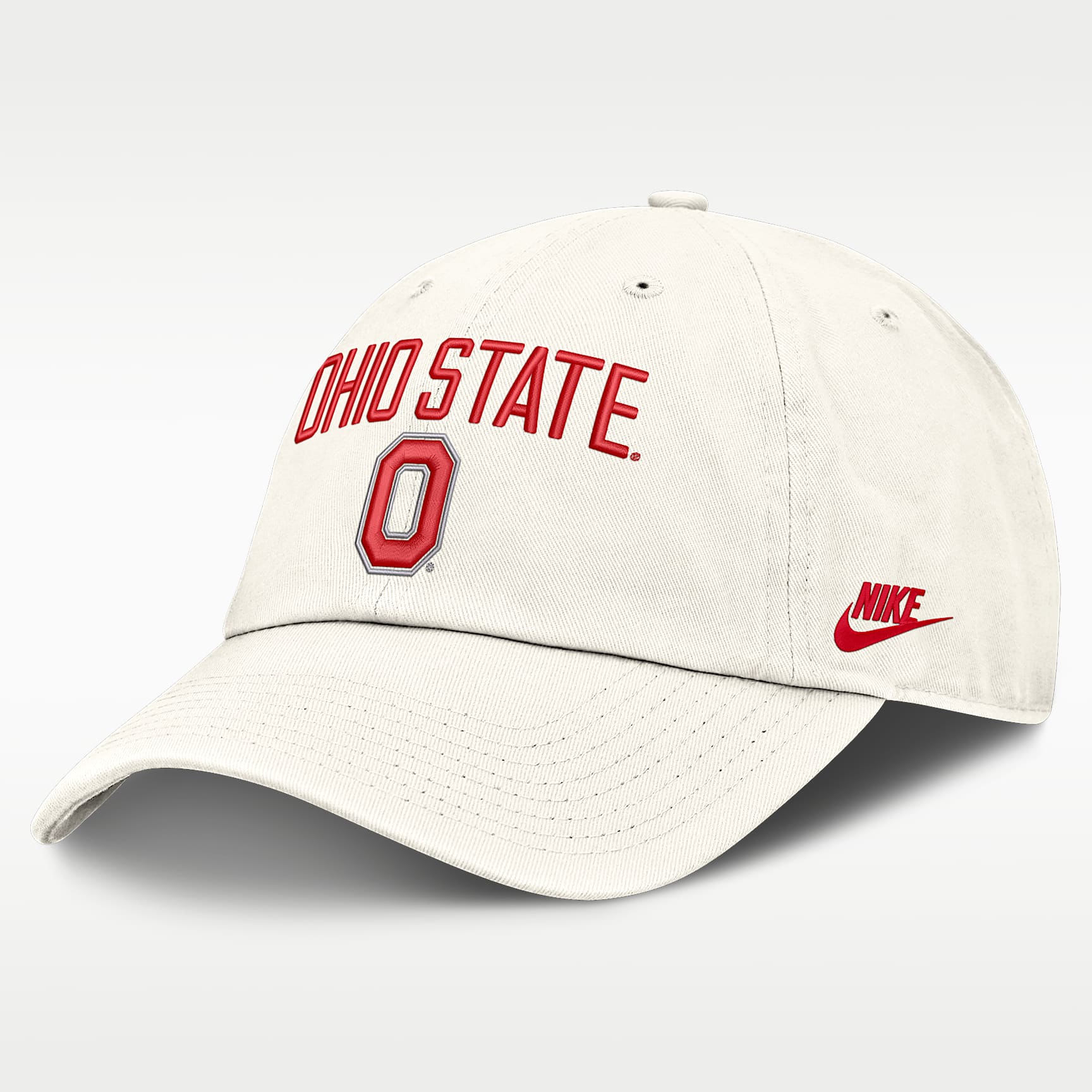 Ohio State Natural Club Men's Nike College Adjustable Hat