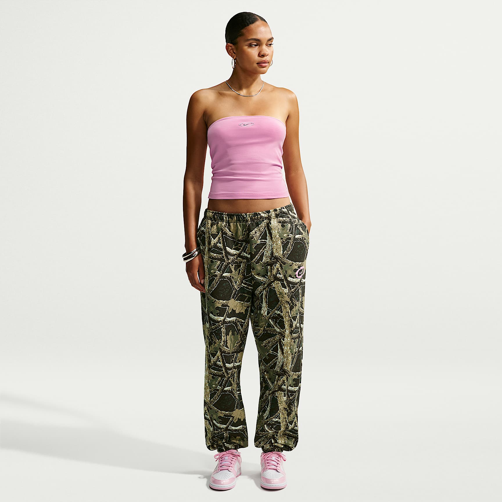 Nike Studio Fleece Medium Weight Women's High-Rise Oversized Cuffed Pants